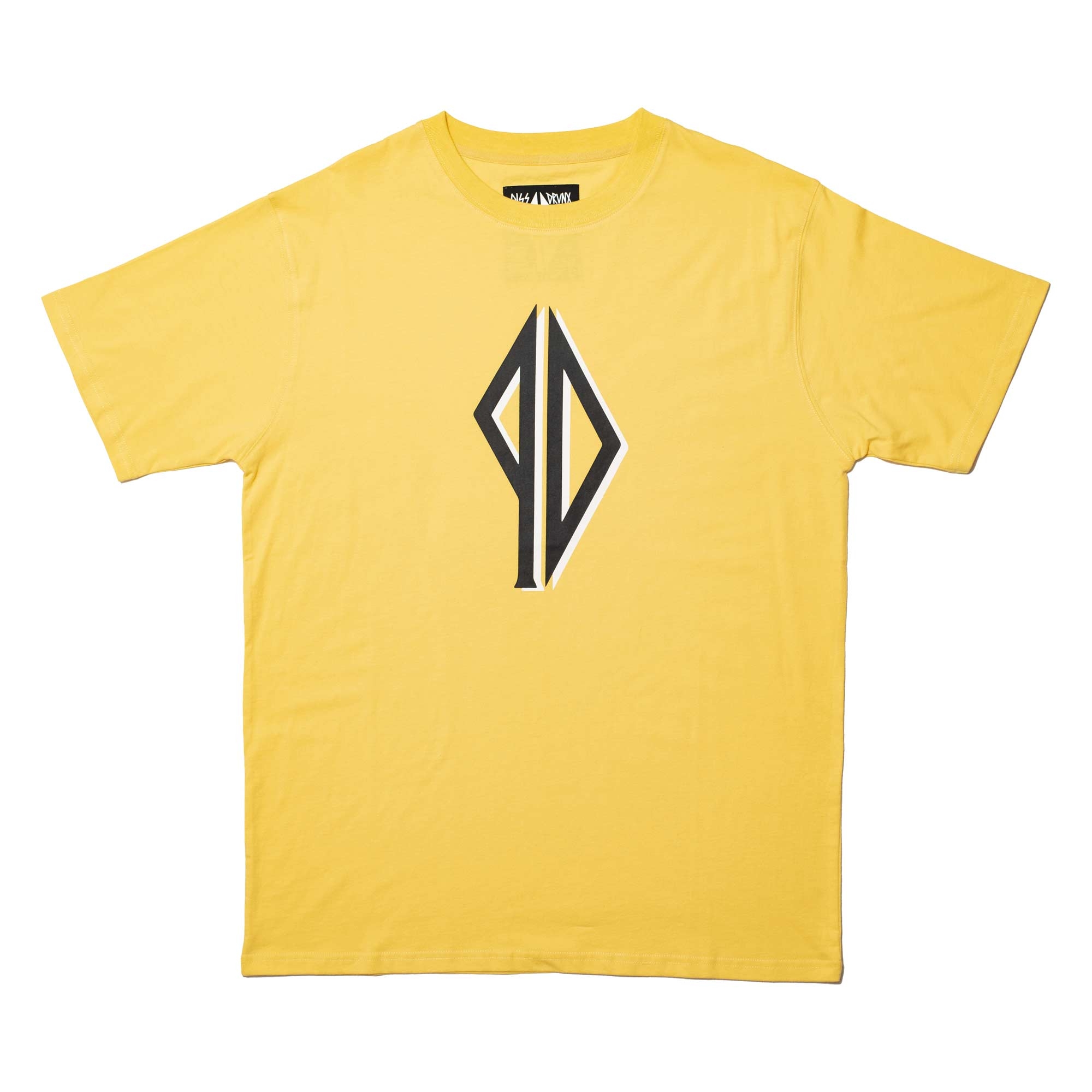 PISS DRUNX T-Shirt SHADOW LOGO yellow