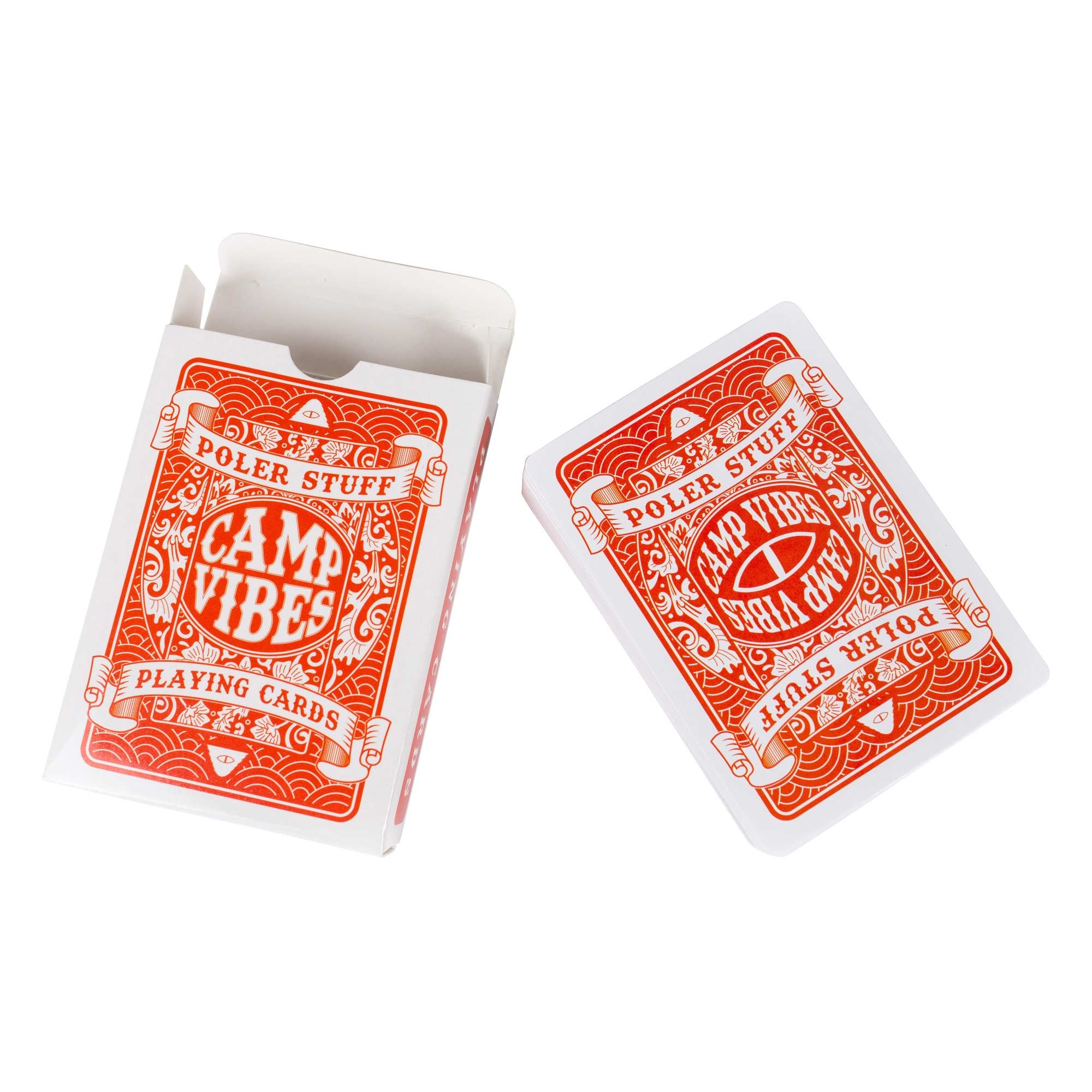 POLER Acc. POLKER PLAYING CARDS, orange