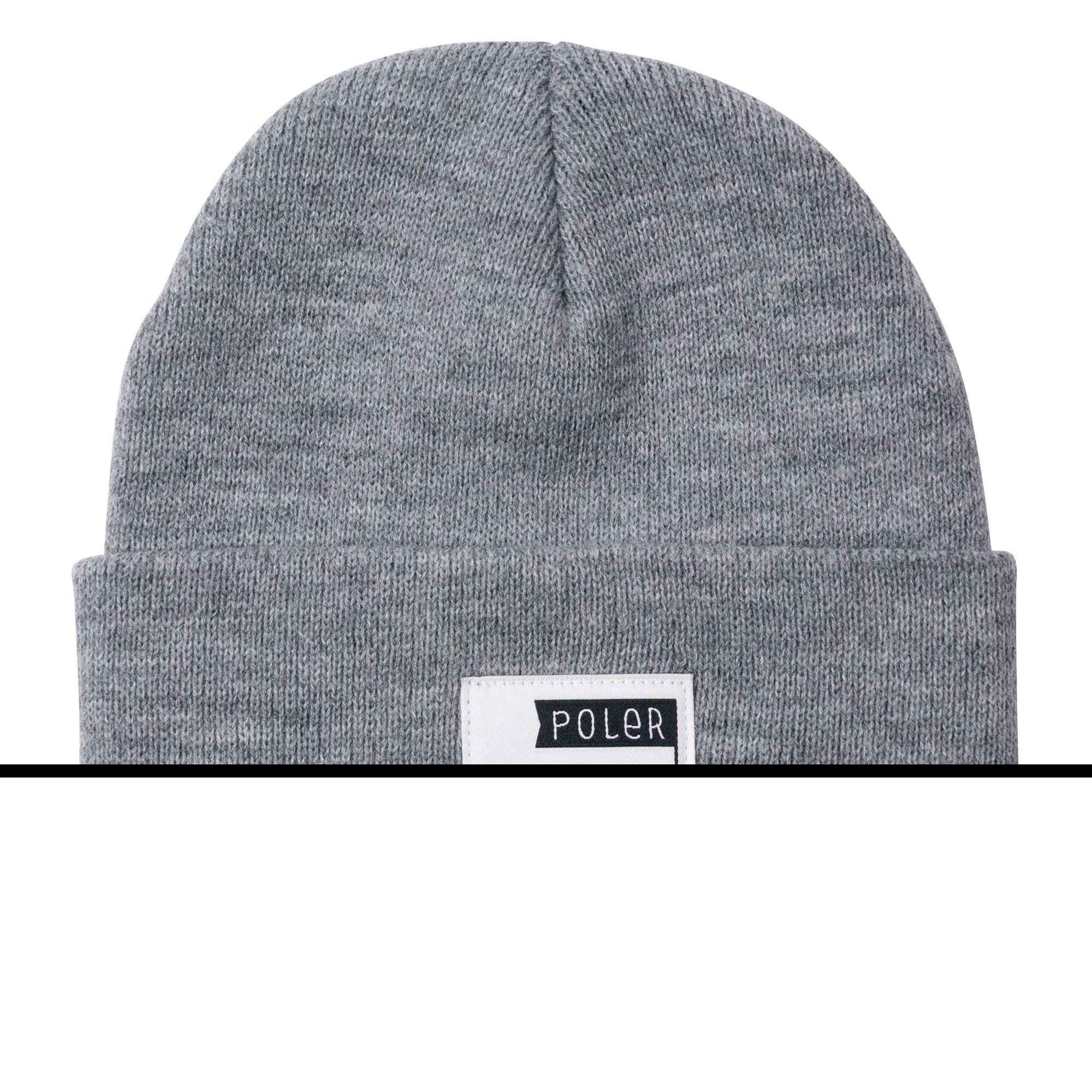 POLER Beanie SUMMIT LABEL, gray