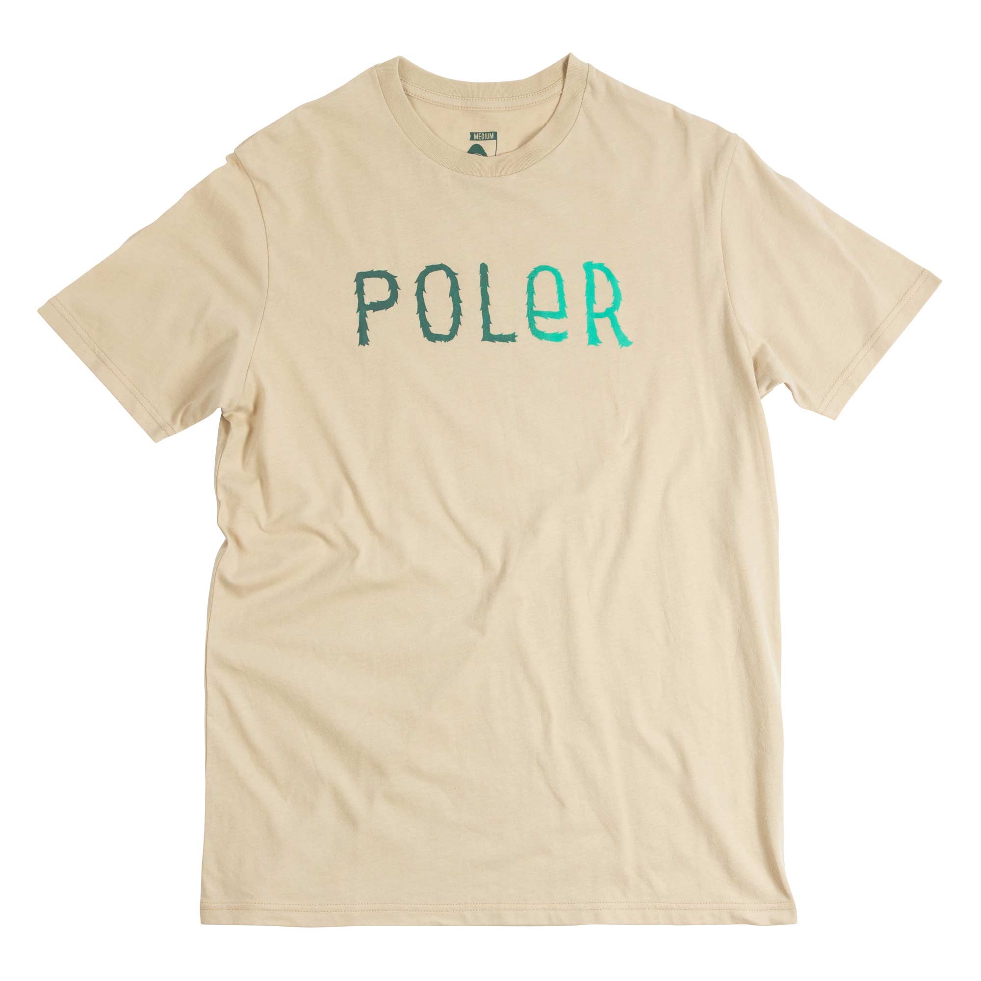 POLER T-Shirt FURRY FONT stone