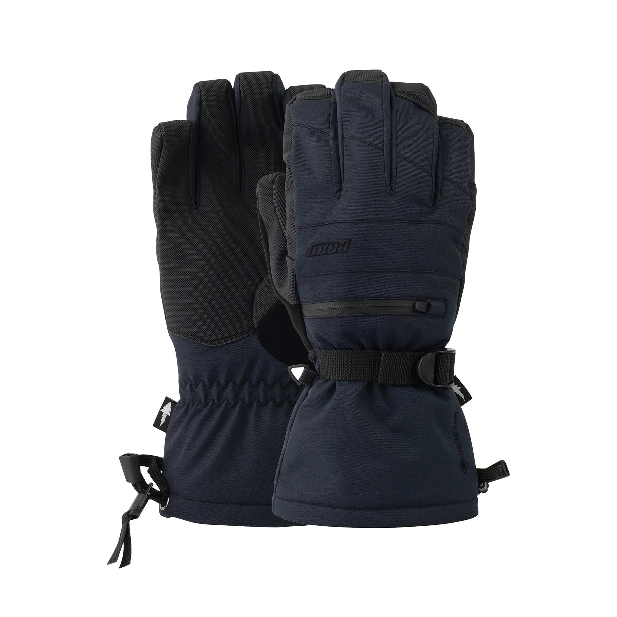 POW Glove WAYBACK GTX LONG GLOVE LOFTED FIT black