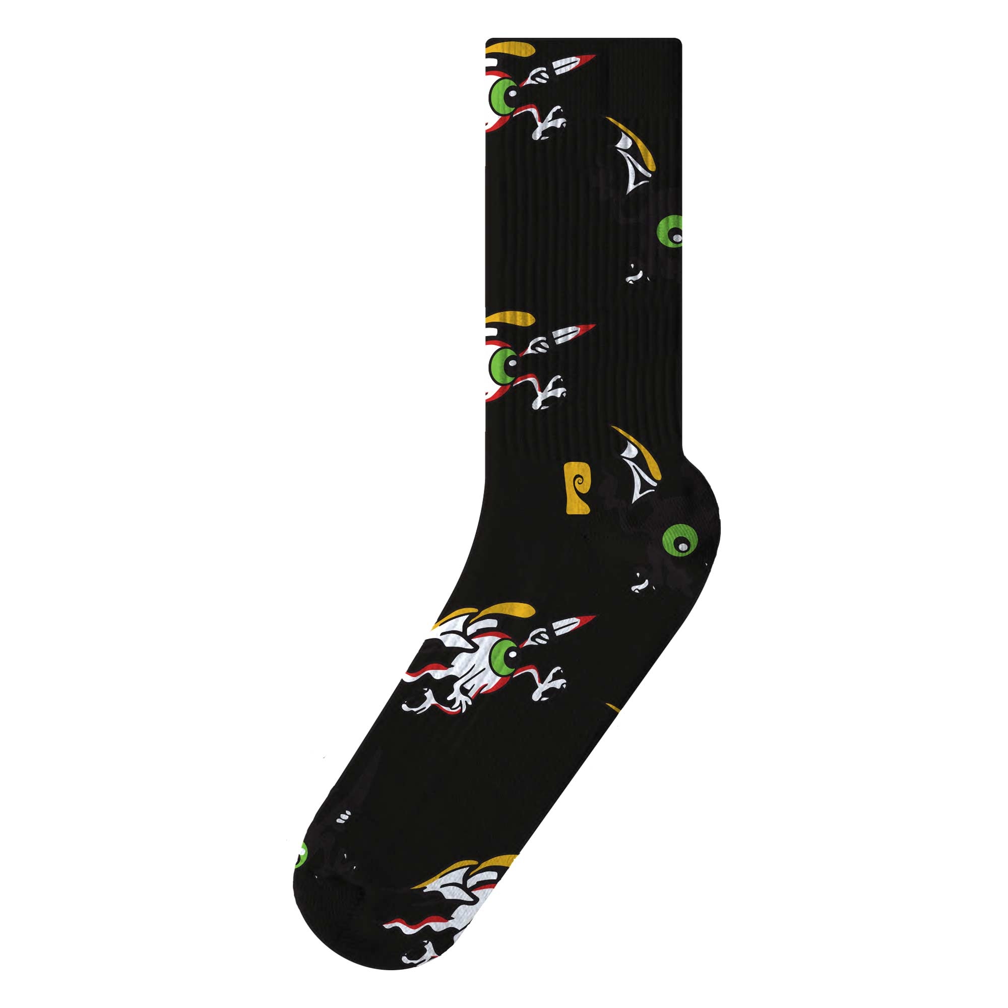 PSOCKADELIC Socks FLYING EYES 1-Pair, black