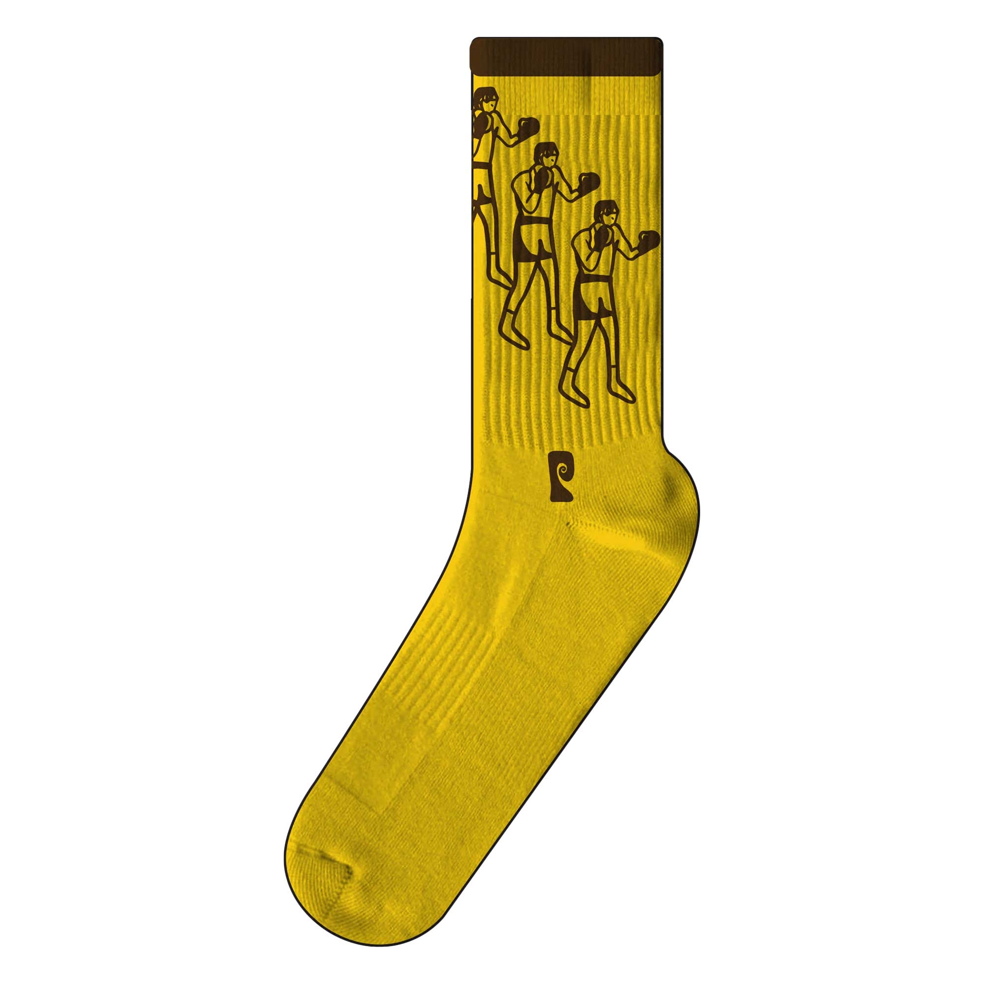 PSOCKADELIC Socks MUSHROOM 1-Pair, yellow