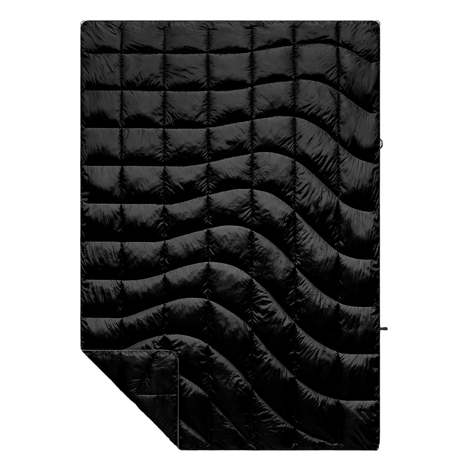 RUMPL Blanket DOWN SOLID / 1 PERS, black