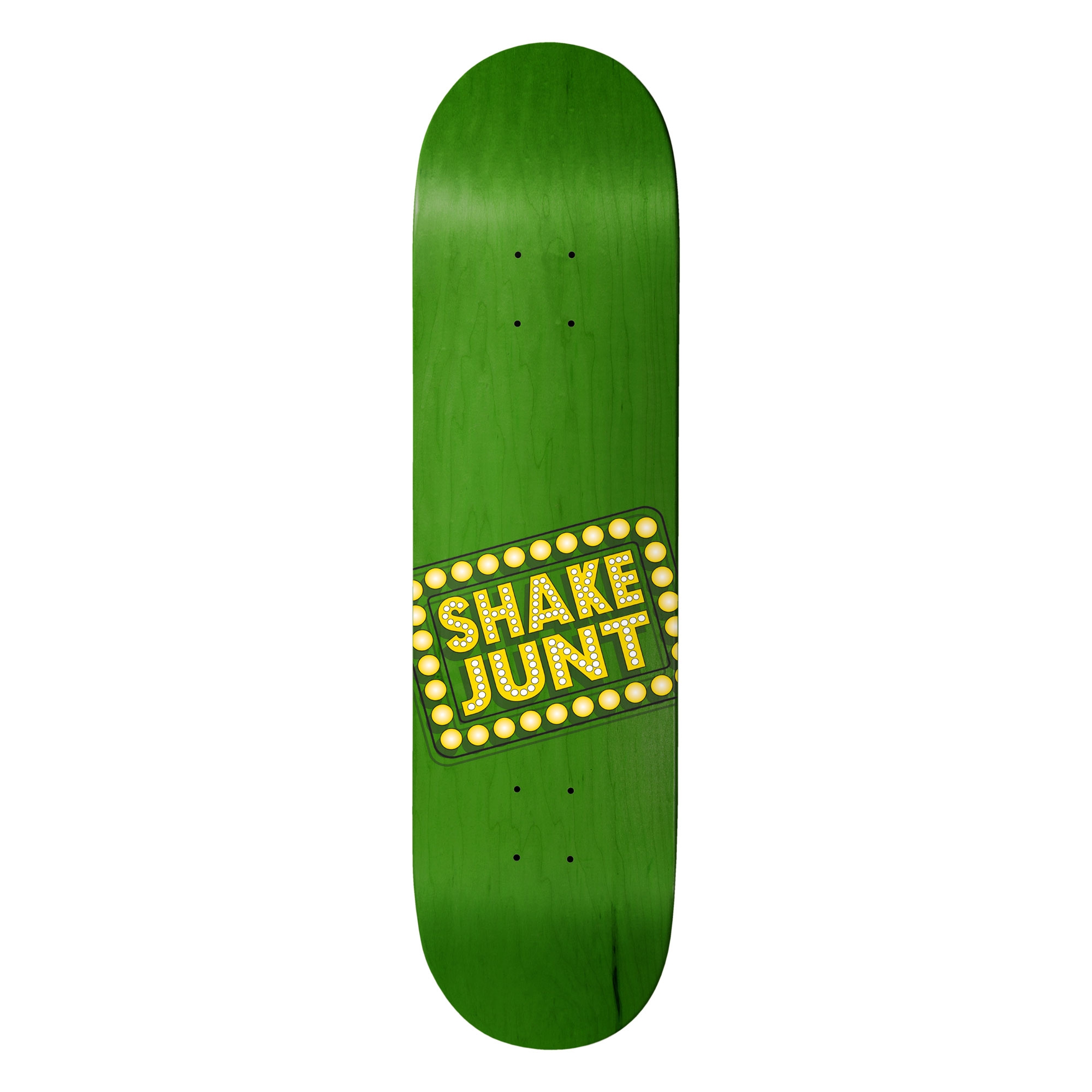 SHAKE JUNT Deck BOX LOGO 8.25, green 8.2''