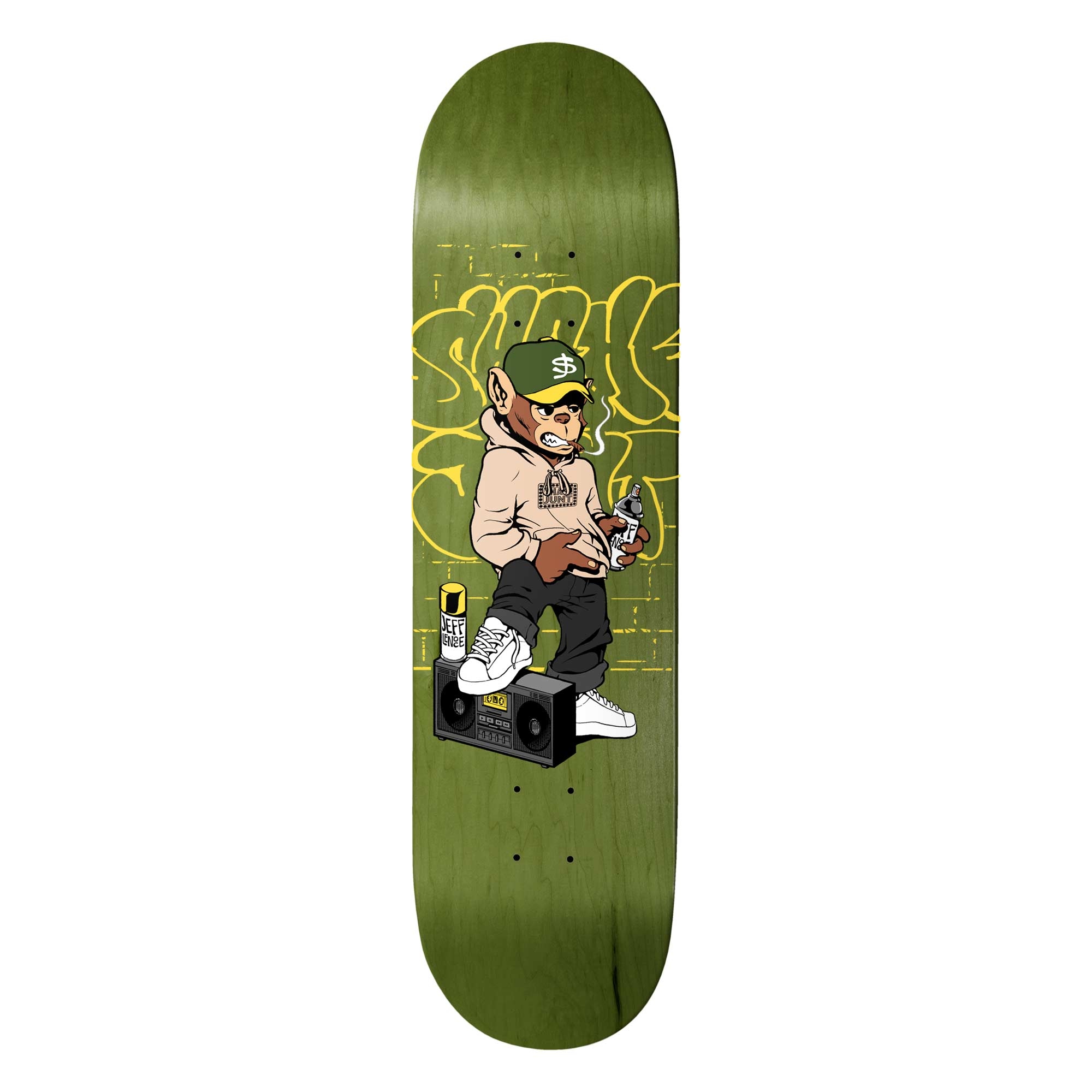 SHAKE JUNT Deck SNAPS JL 8.25, green 8.2''