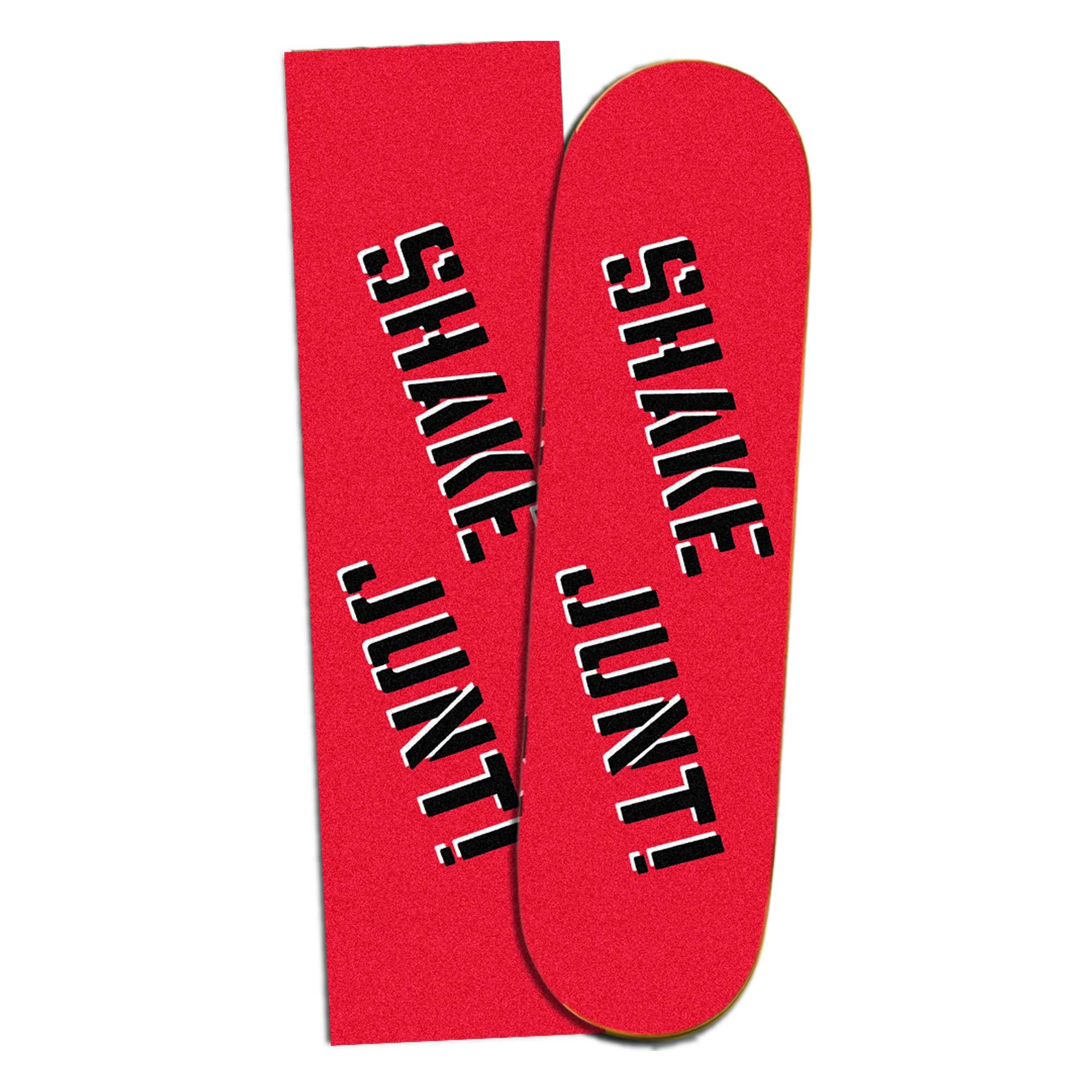 SHAKE JUNT Griptape RED/BLACK / 1 Sheet, red/black -