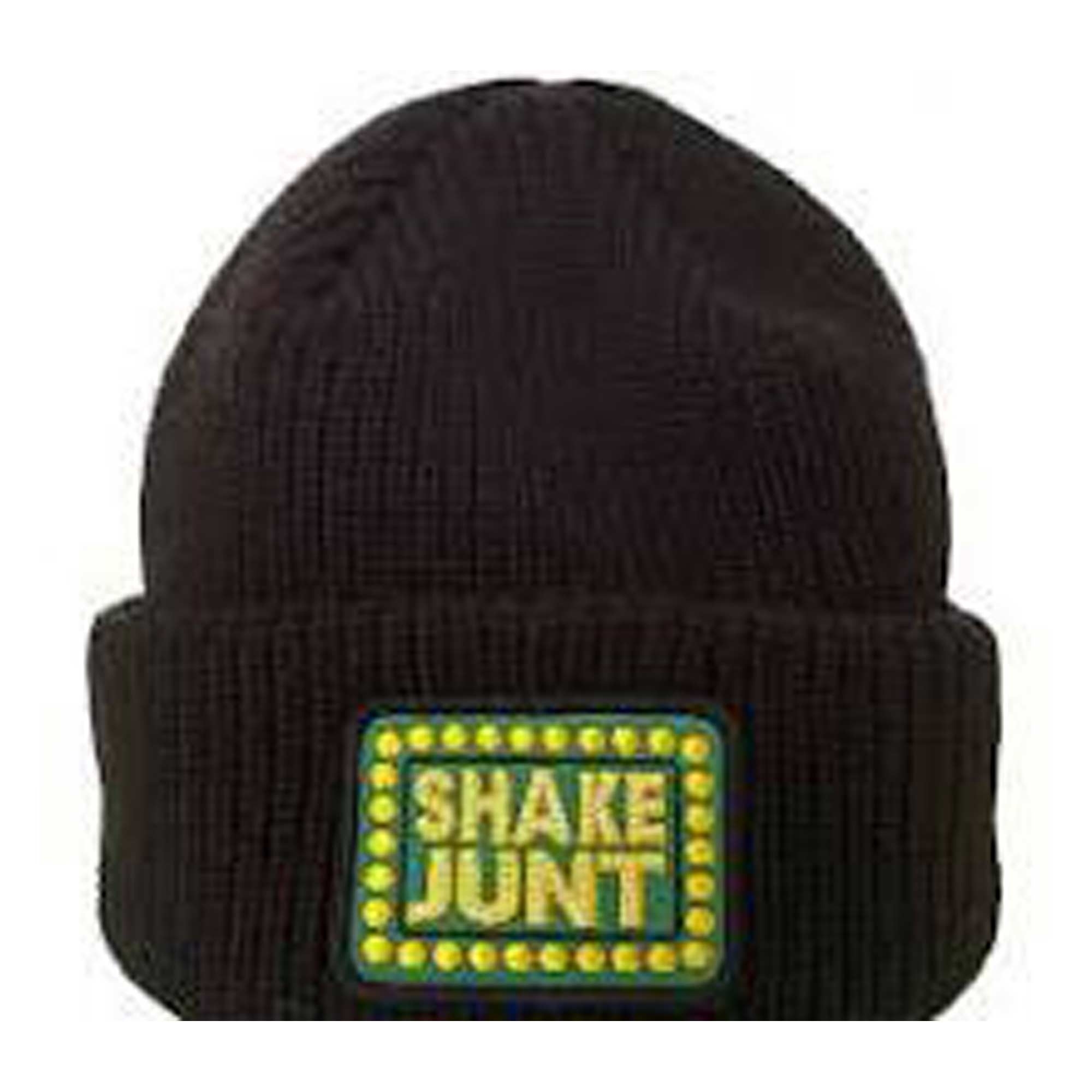 SHAKE JUNT Beanie BOX LOGO PATCH, black