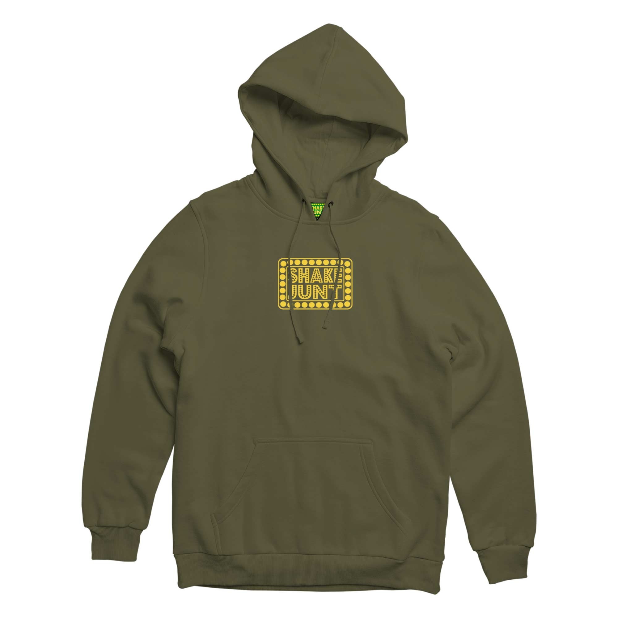 SHAKE JUNT Sweat BOX LOGO Hooded green