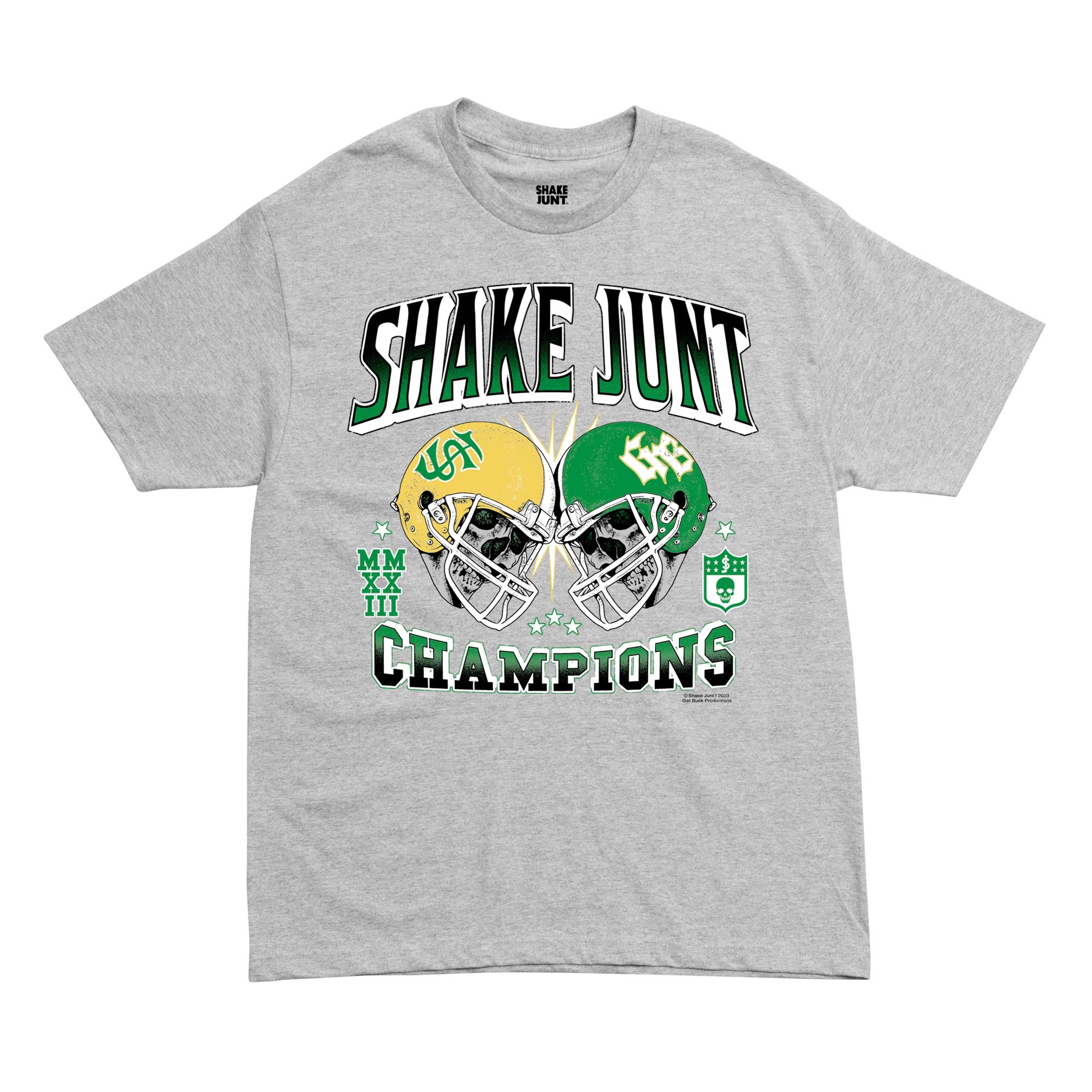 SHAKE JUNT T-Shirt HEADBANGERS grey heather