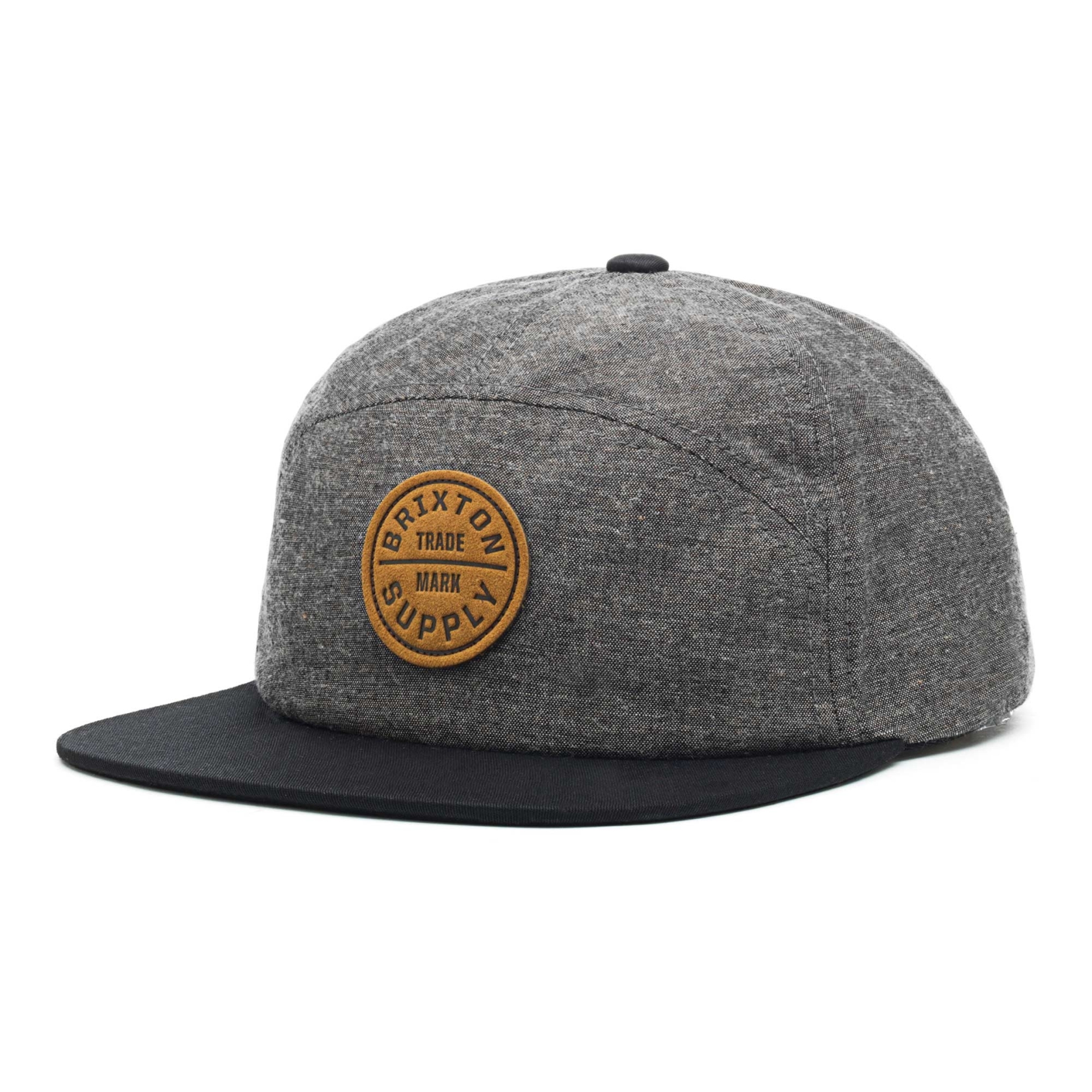 BRIXTON Cap OATH 7 Panel, charcoal/black