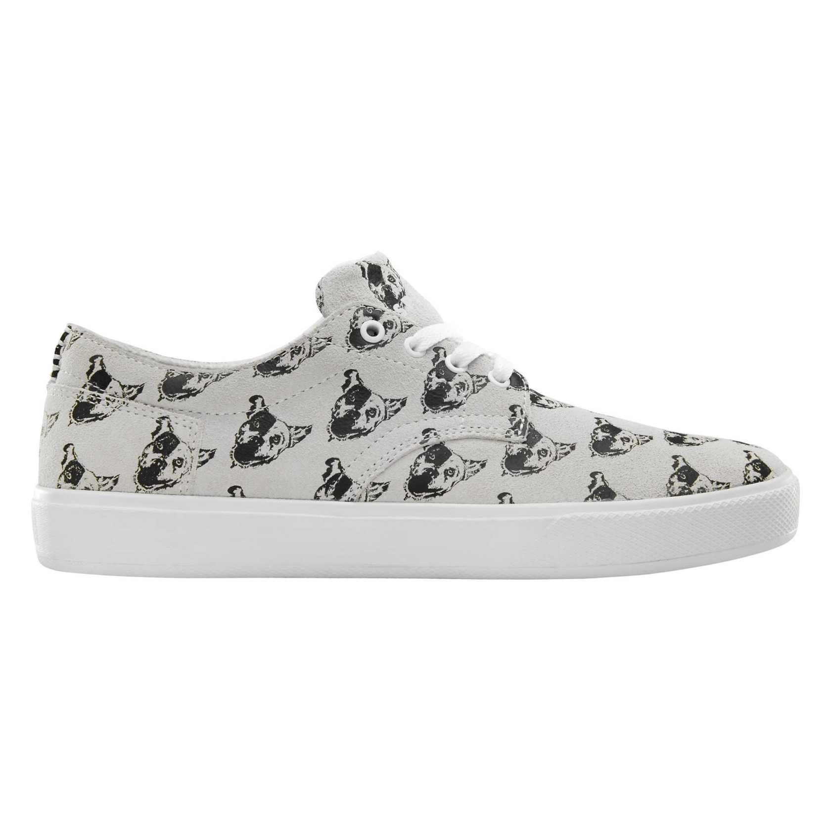 EMERICA Shoe SPANKY G6 whi/bla, white/black