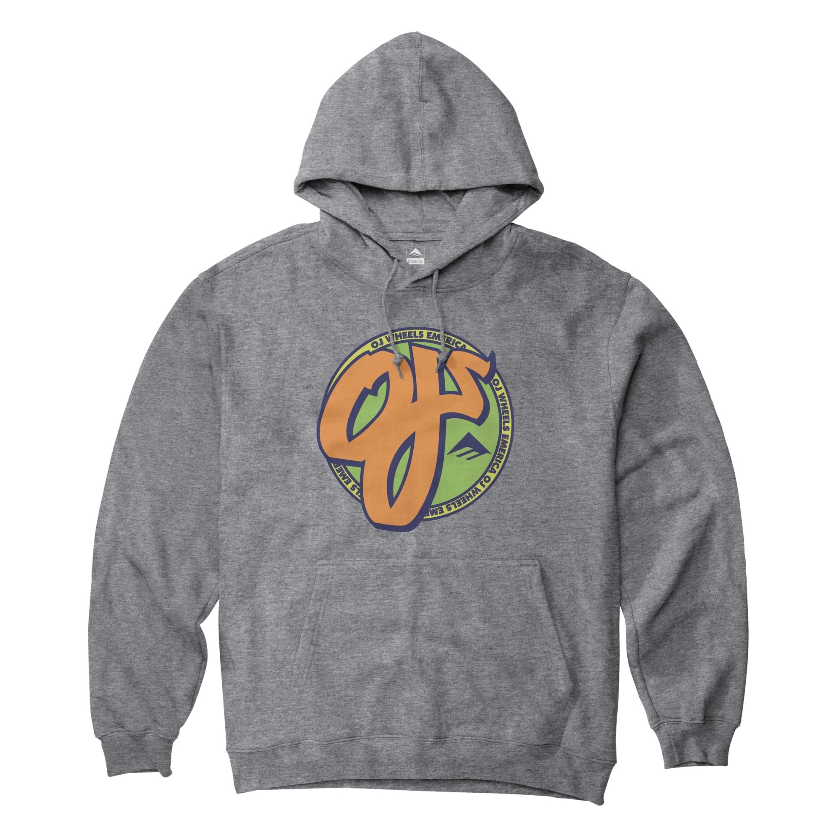 EMERICA Sweat OG CIRCLE HOODIE grey/heather