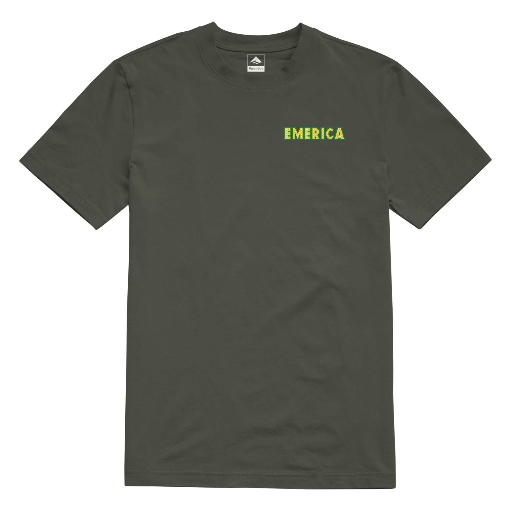 EMERICA T-Shirt SHAKE JUNT PURE LIGHTS military