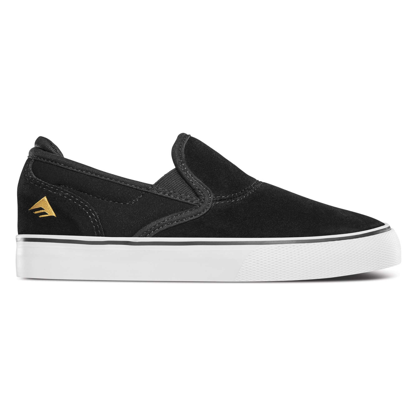 EMERICA Youths Shoe WINO G6 SLIP-ON bla/whi/gol, black/white/gold