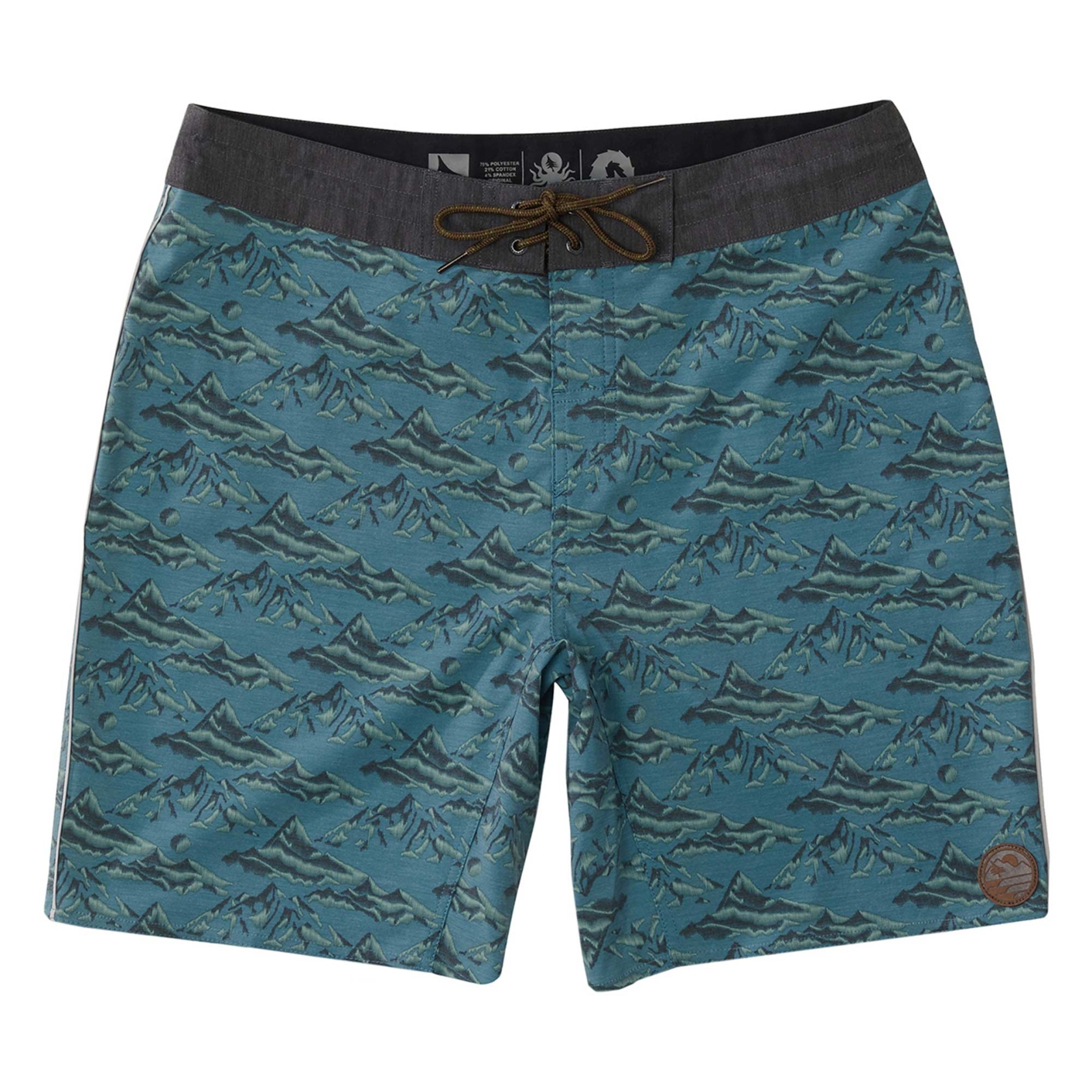 HIPPYTREE Boardshort HIMALAYA TRUNK slate