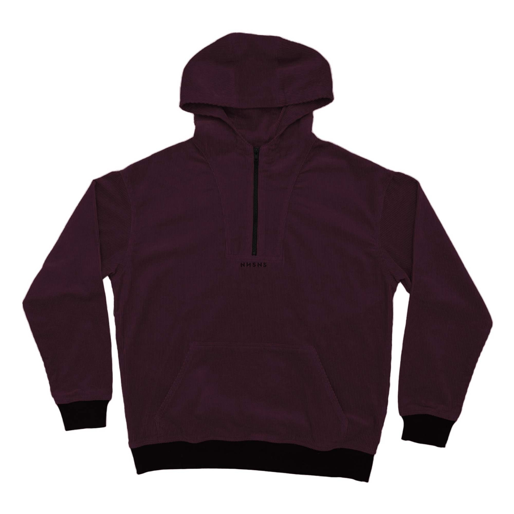 NNSNS Sweat CHUPACABRA CORD Hooded burgundy