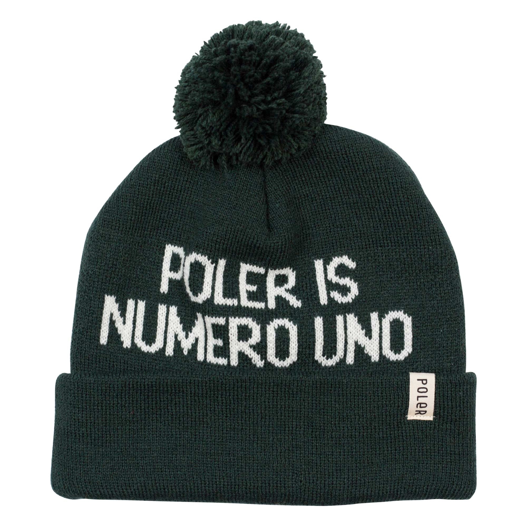 POLER Beanie NUMERO UNO, green