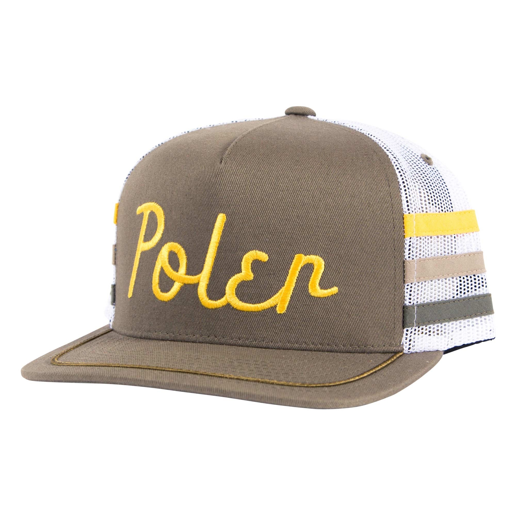 POLER Cap EL SPORTO MESH SNAPBACK, burnt olive