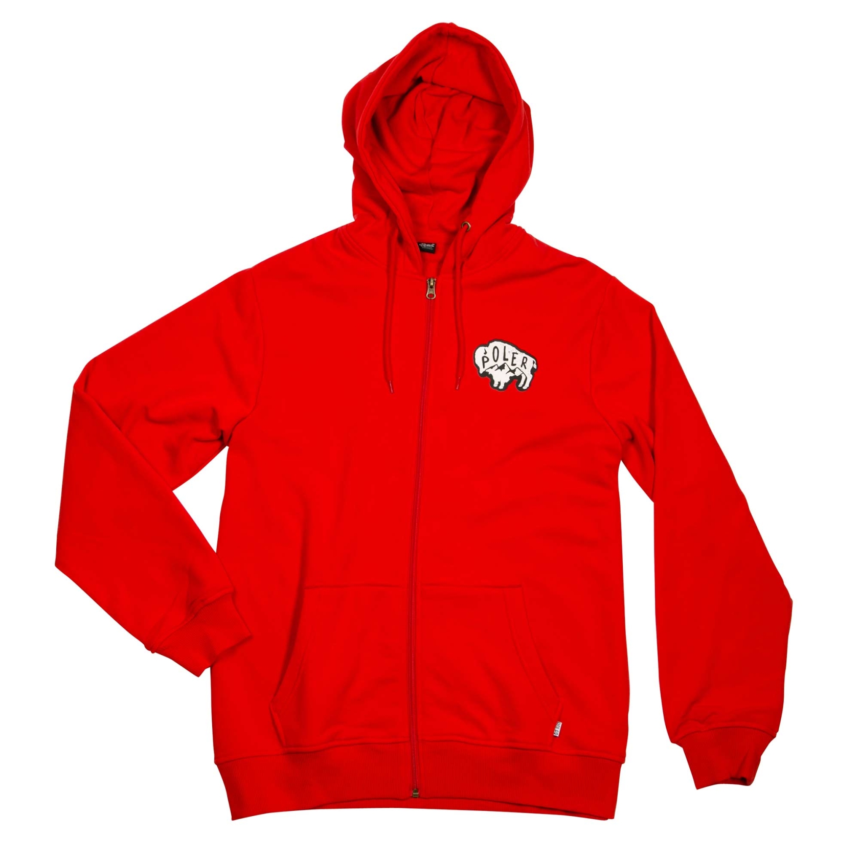 POLER Zip Up BUFFALO HOOD salsa