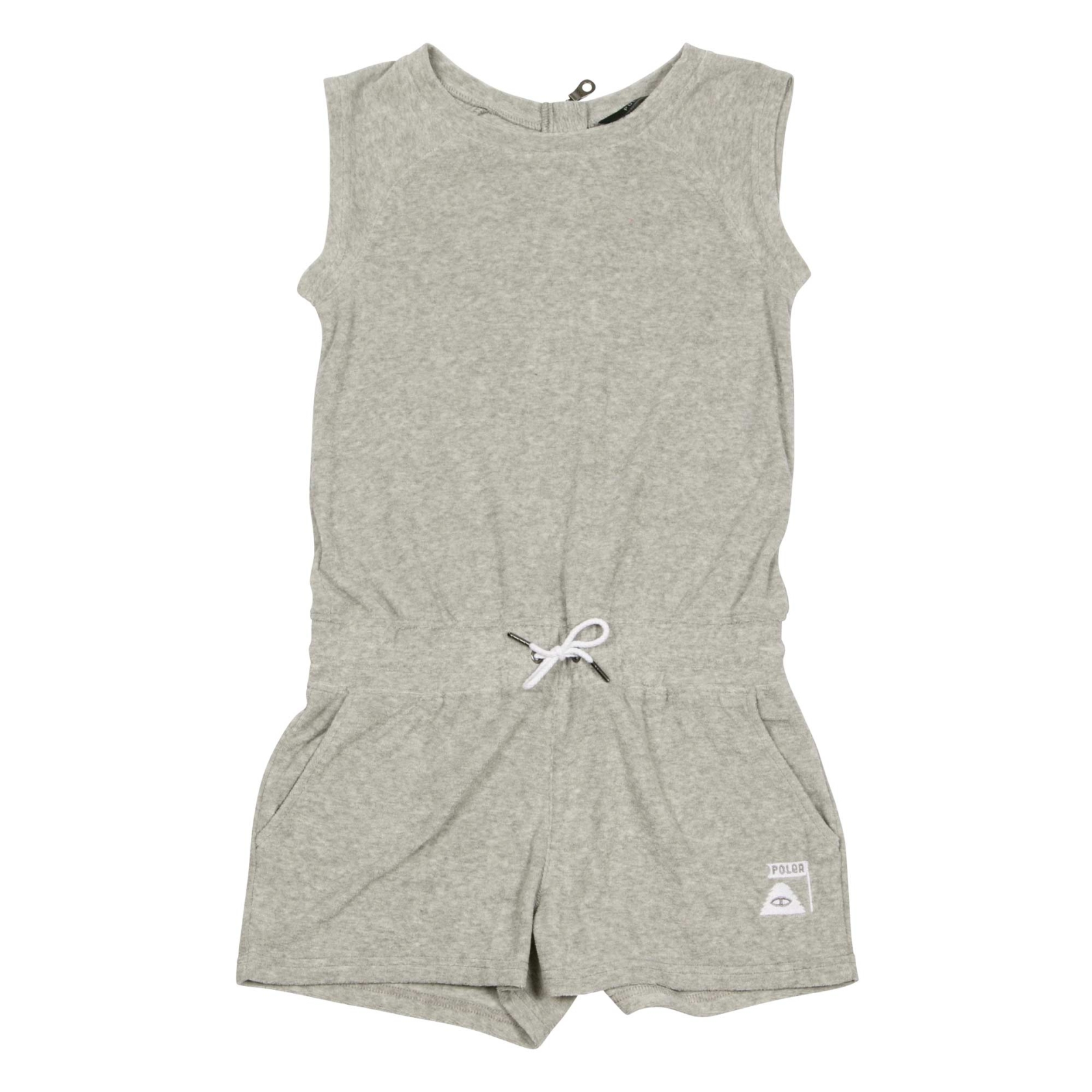 POLER Womens Pant LAST RESORT TERRYROMPER heather grey