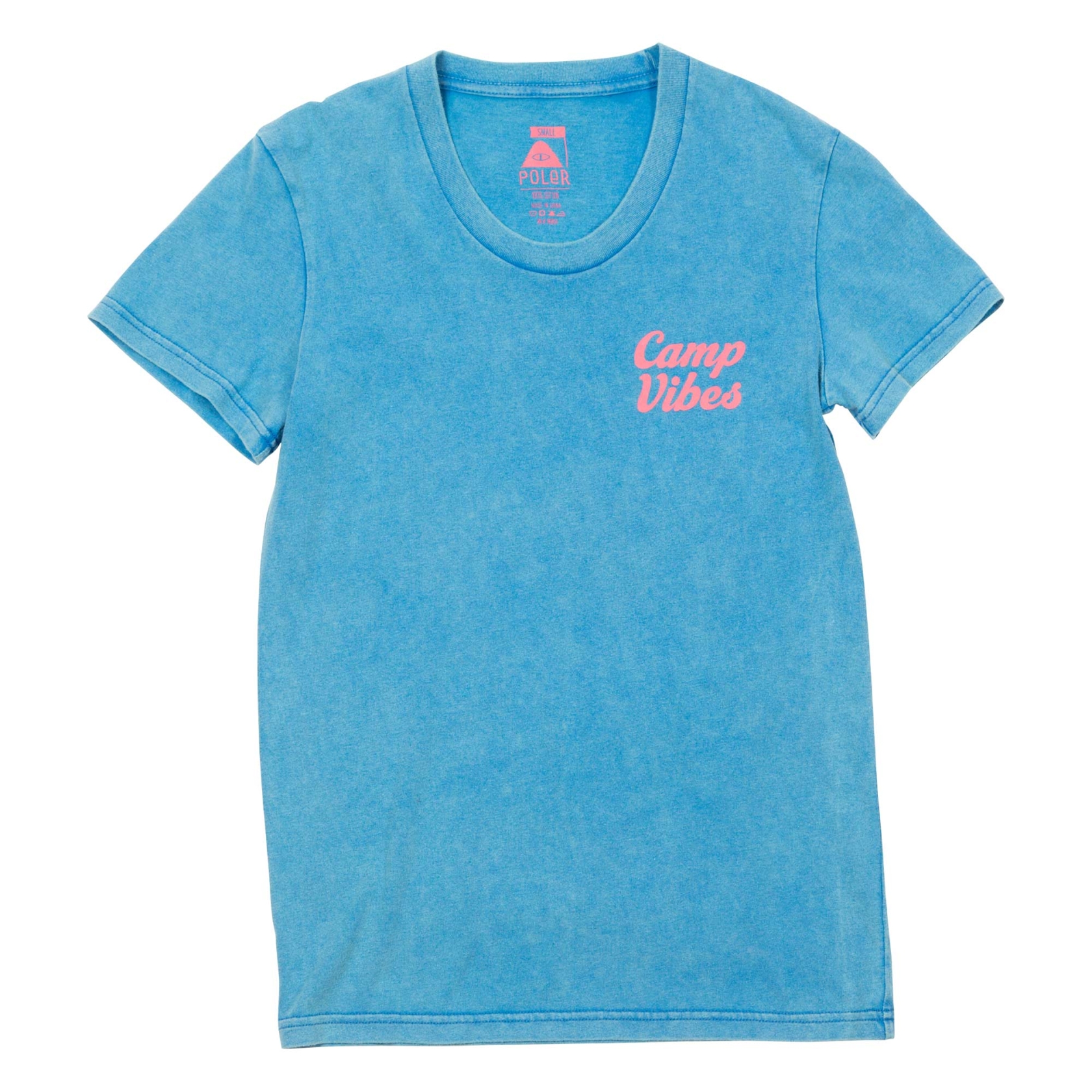 POLER Womens T-Shirt CAMP VIBES daphne acid