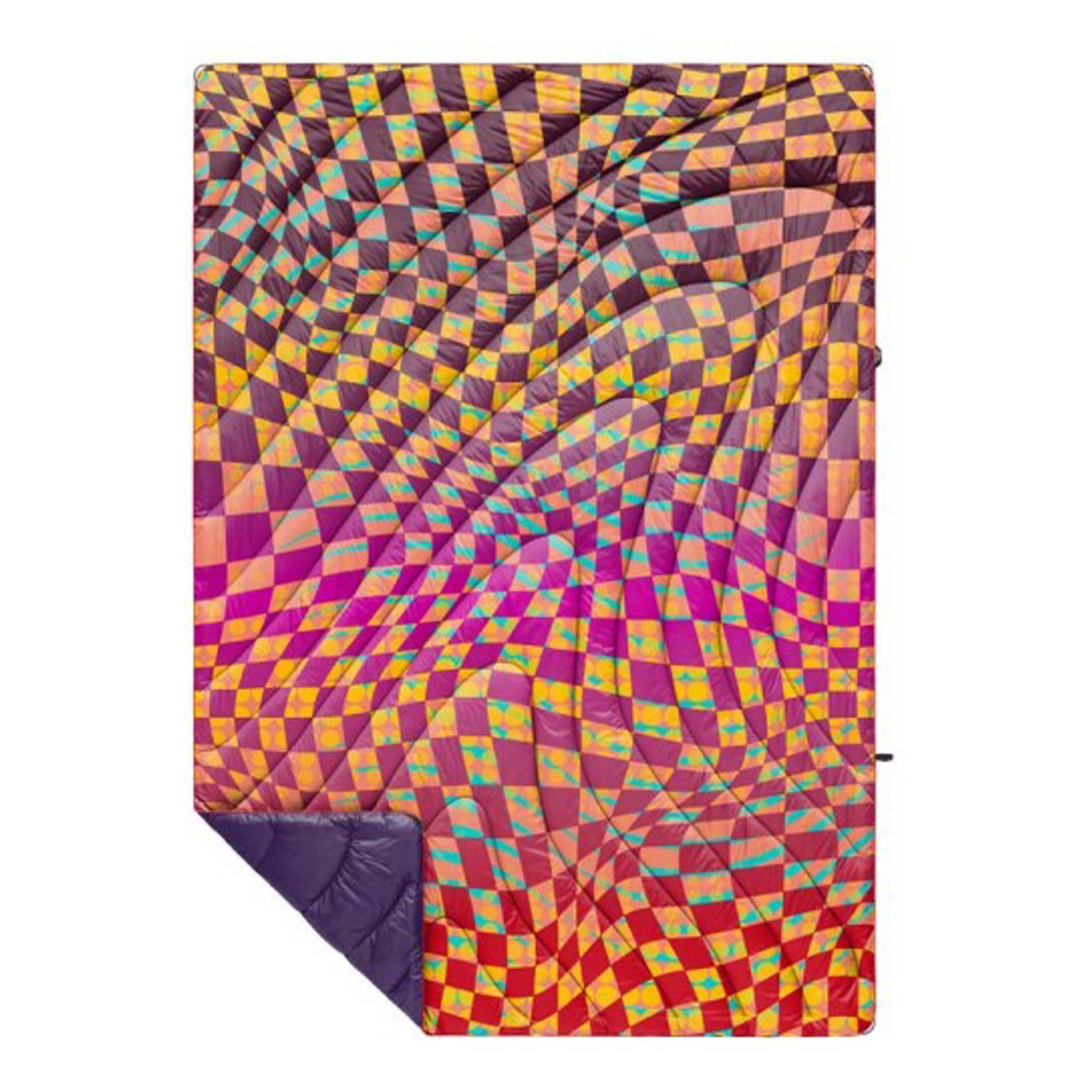 RUMPL Blanket ORIGINAL PUFFY PRINTED  / 1 PERS, dazed