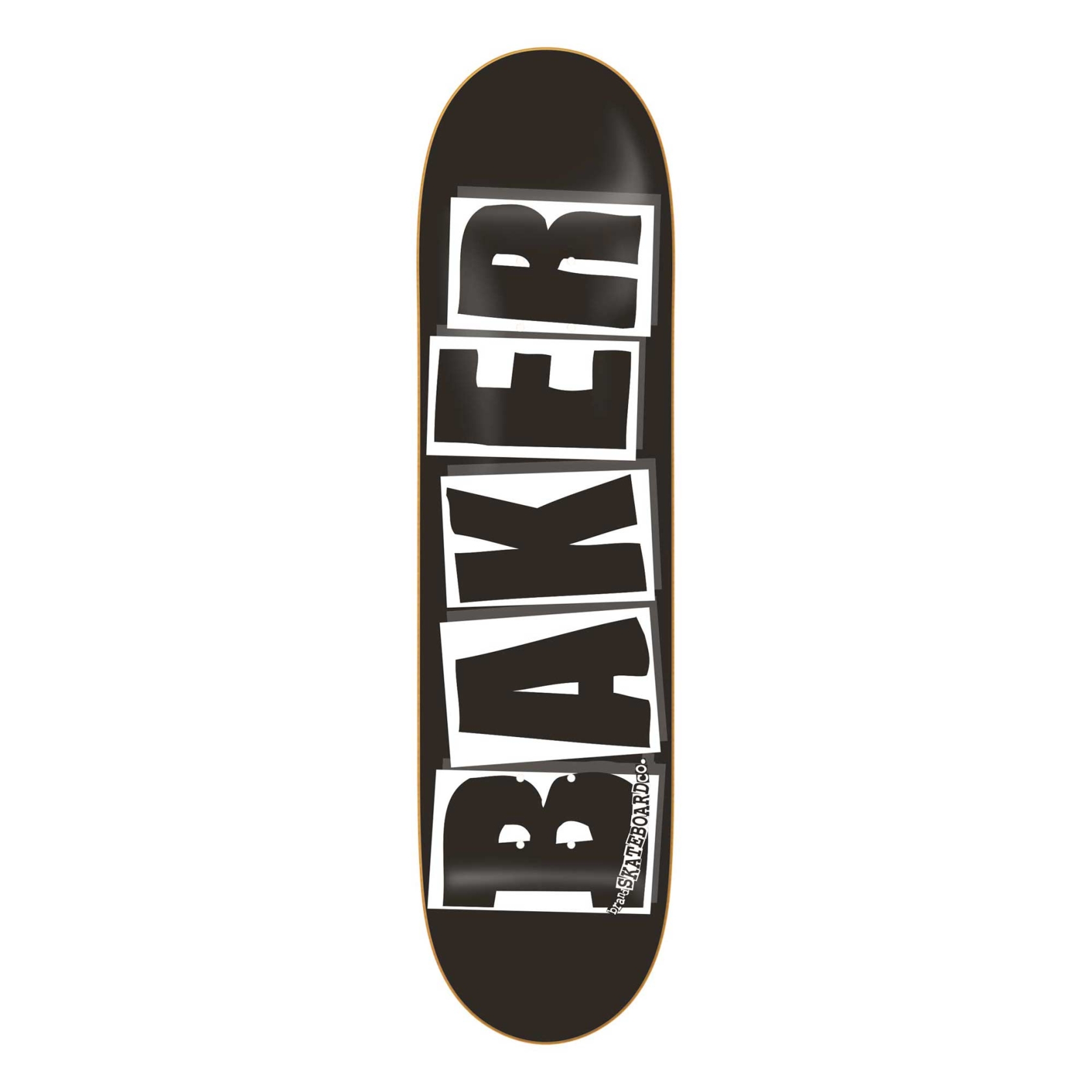 BAKER Deck BRAND LOGO BLK/WHT 8.0, black/white 8.0''