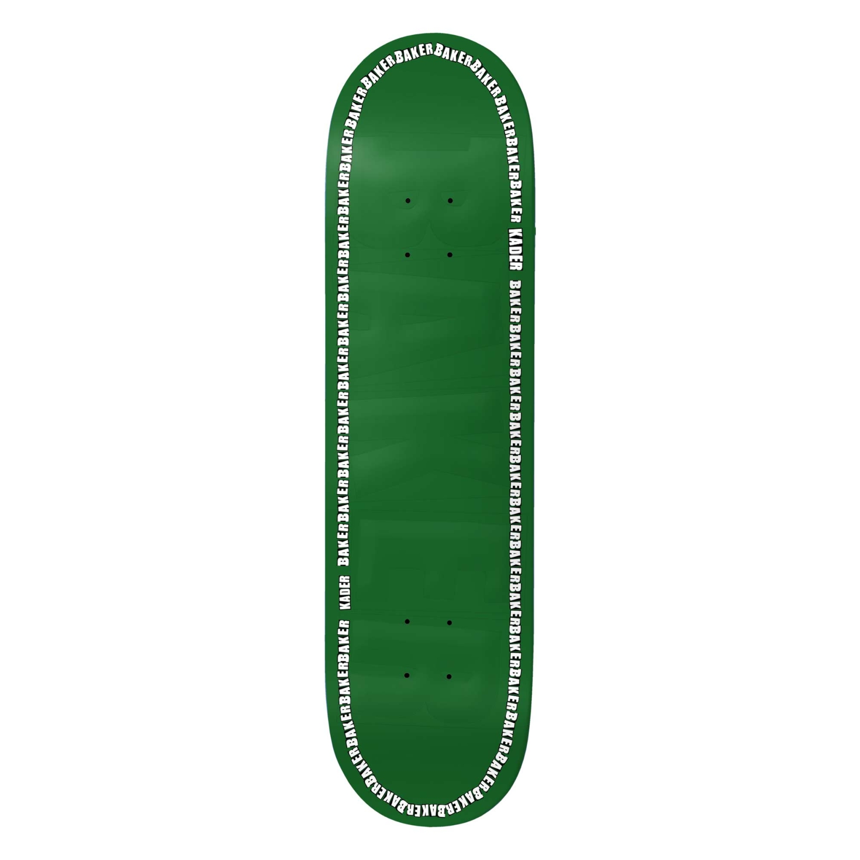 BAKER Deck EDGE GRN EMBOSSED KS 8.0, green 8.0''