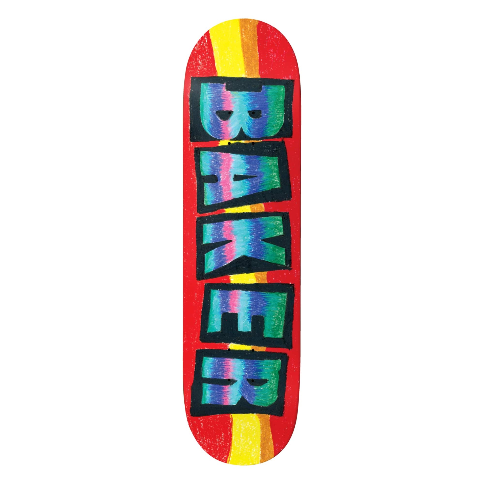 BAKER Deck FLOW STATE TB 8.0, red 8.0''