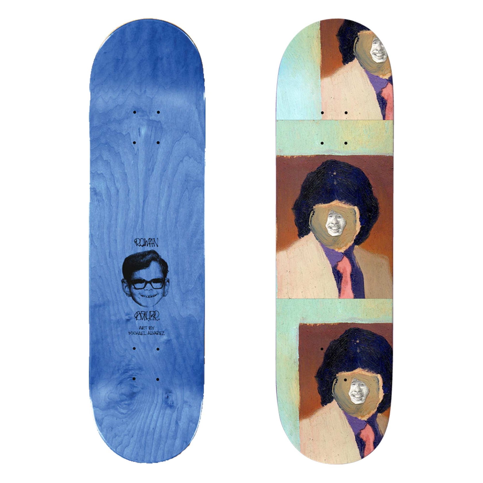 BAKER Deck MARIO RZ 8.5, turquoise 8.5''