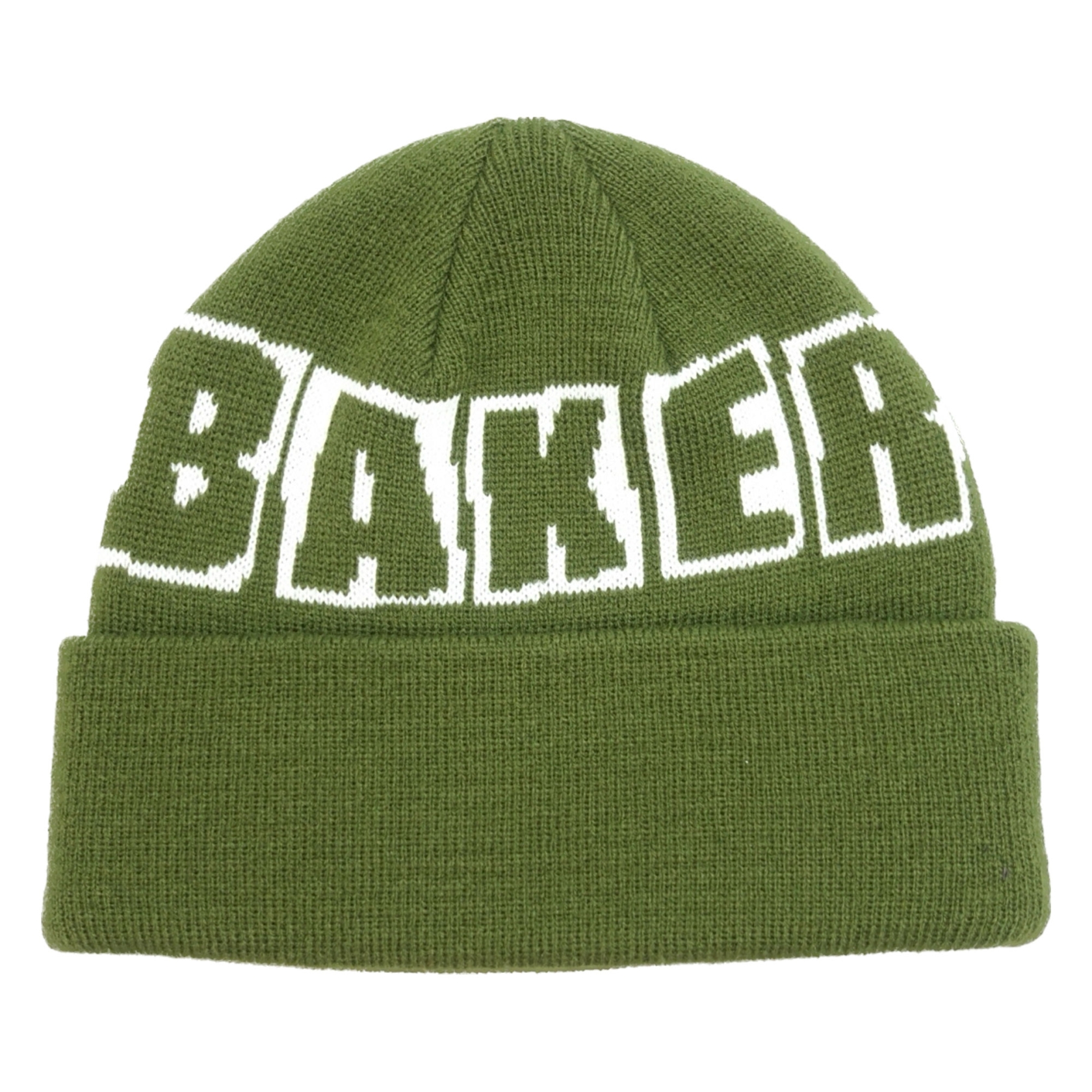 BAKER Beanie BRAND LOGO, dark green
