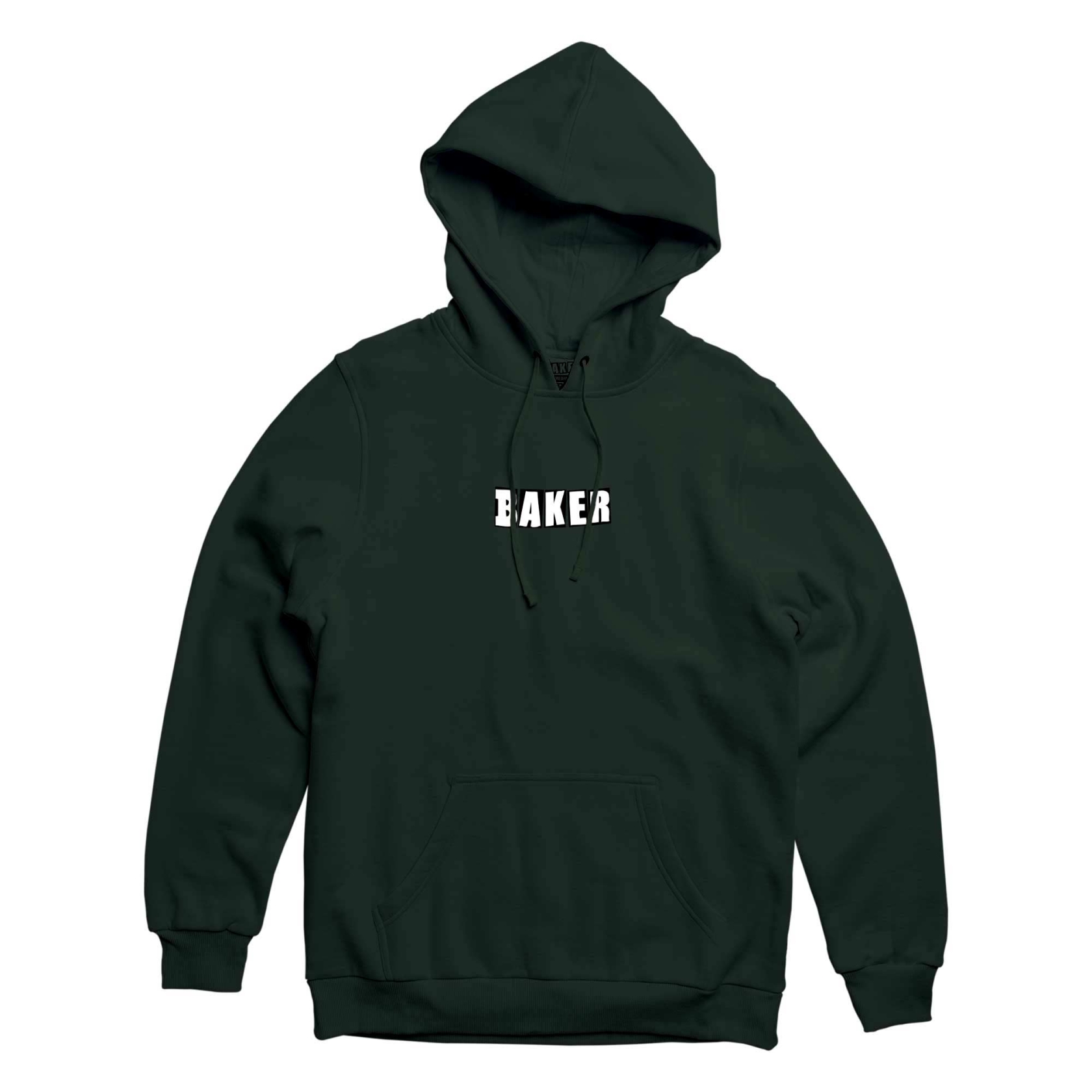 BAKER Sweat BRAND LOGO Hooded black