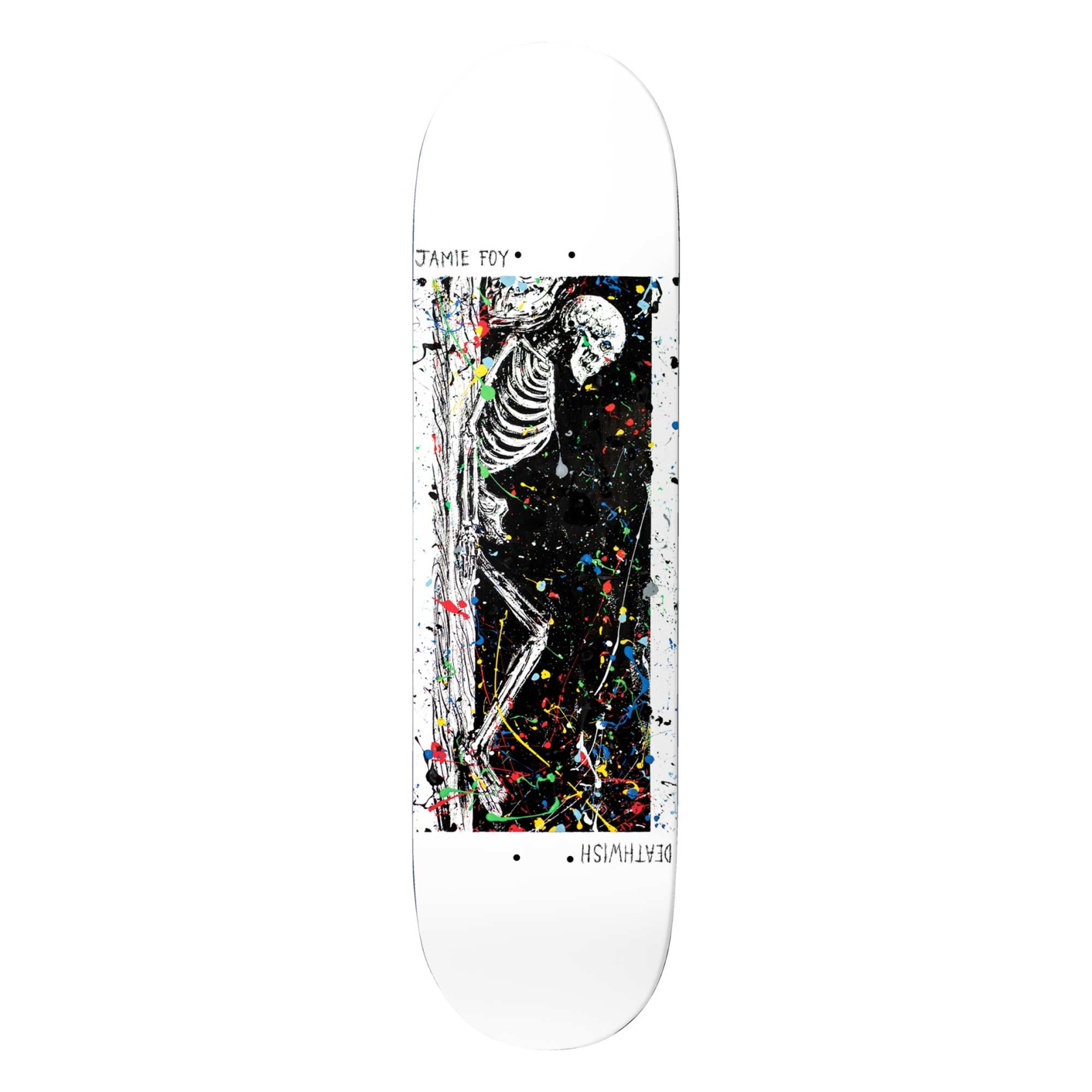 DEATHWISH Deck ONLY DREAMING JF 8.5, white 8.5''
