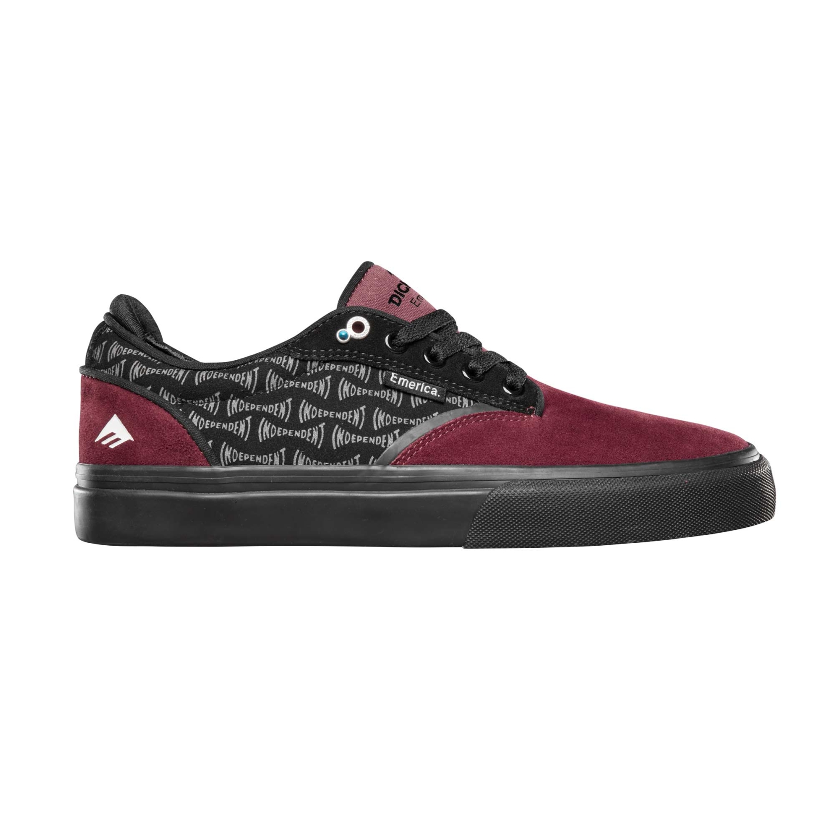 EMERICA Shoe DICKSON X INDEPENDENT red/bla red/black