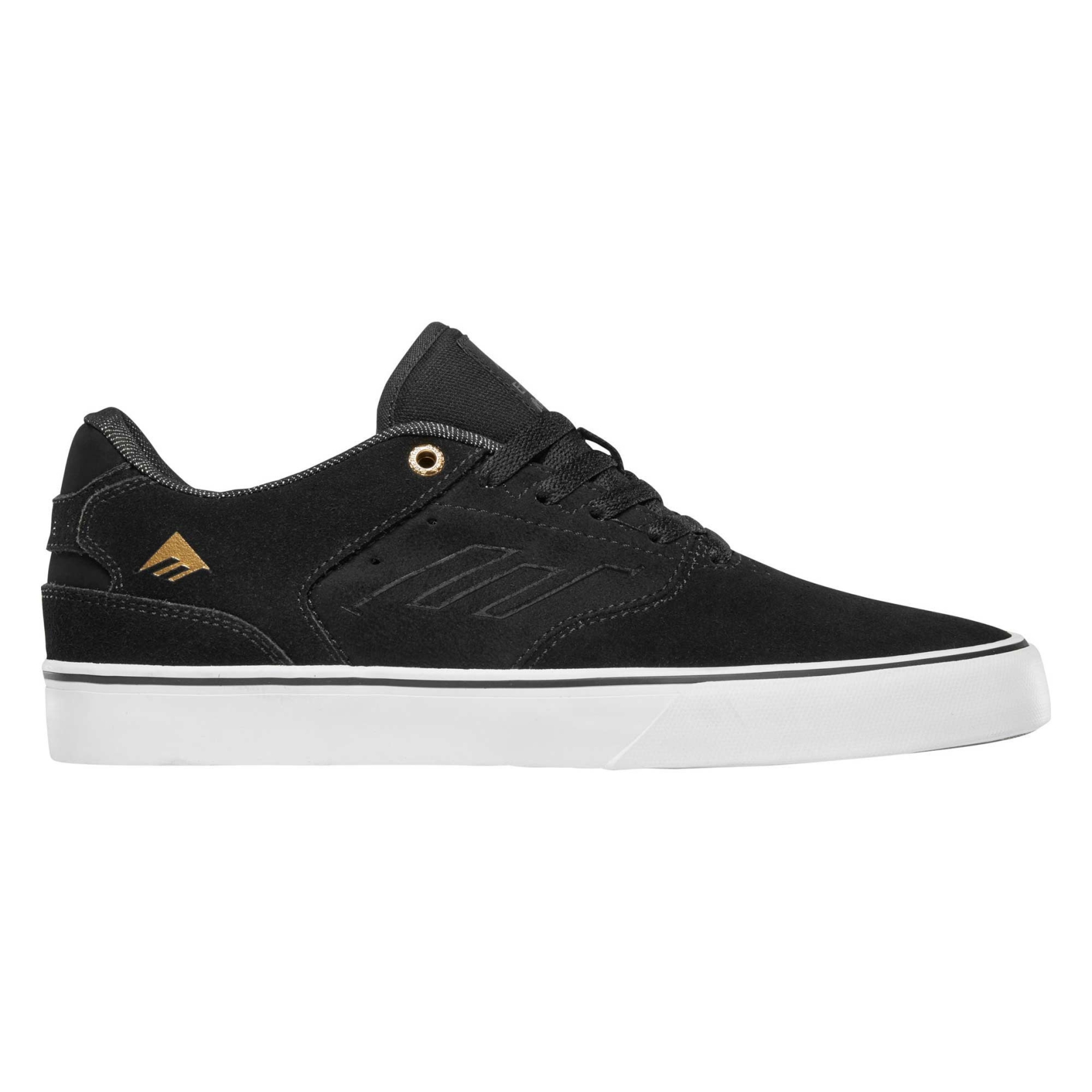 EMERICA Shoe THE LOW VULC bla/gol/whi black/gold/white