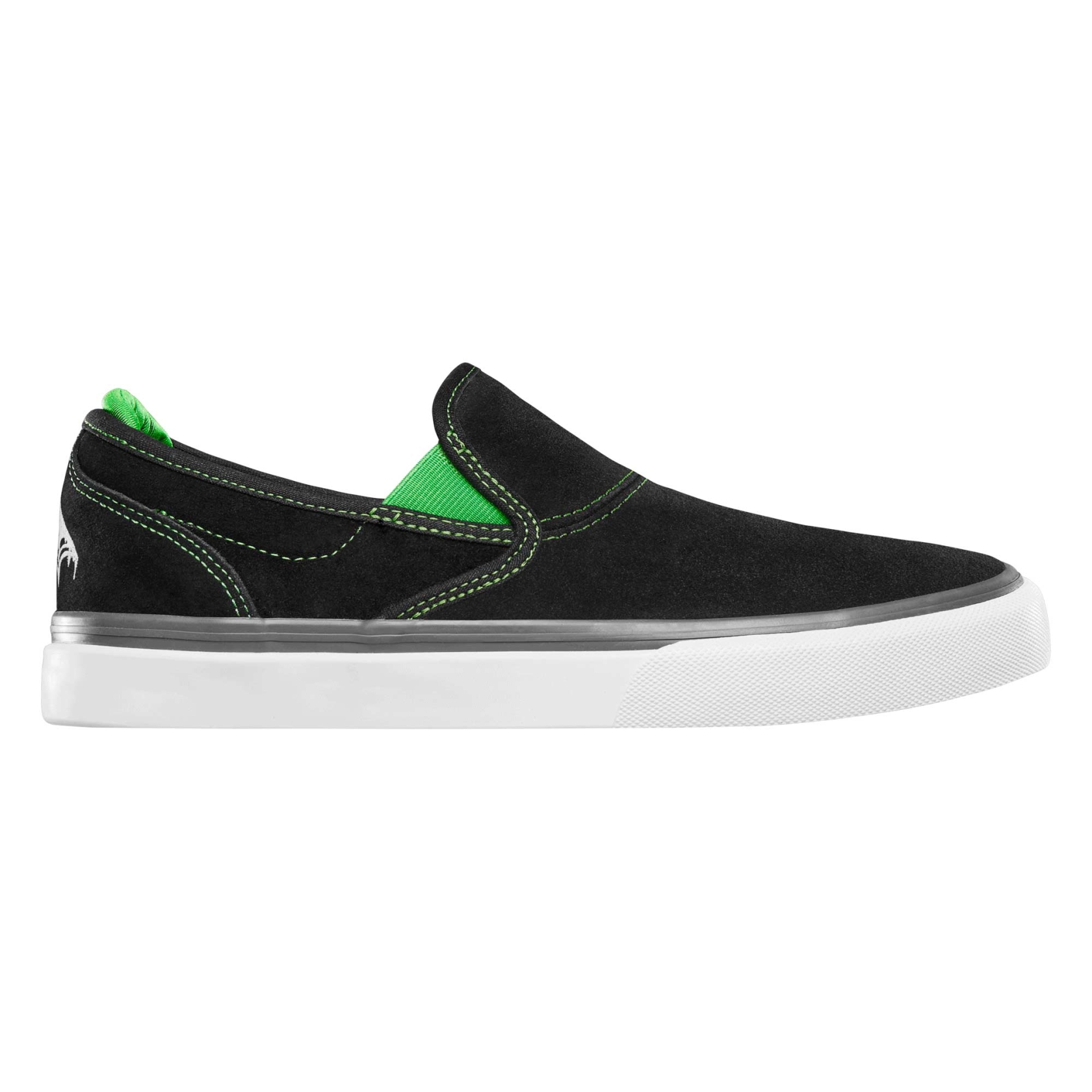 EMERICA Shoe WINO G6 SLIP-ON X CREATURE bla/gre black/green
