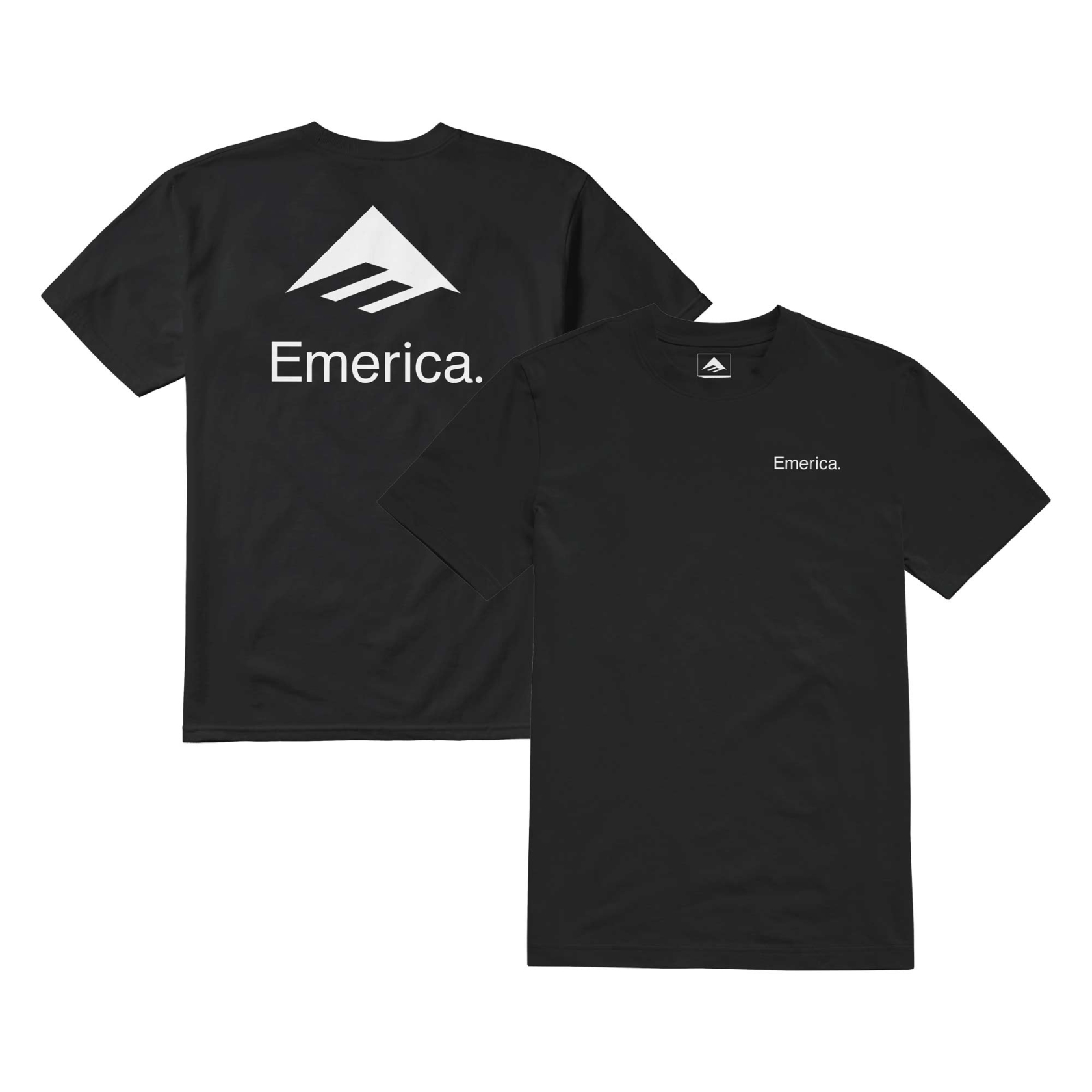 EMERICA T-Shirt LOCKUP S/S black