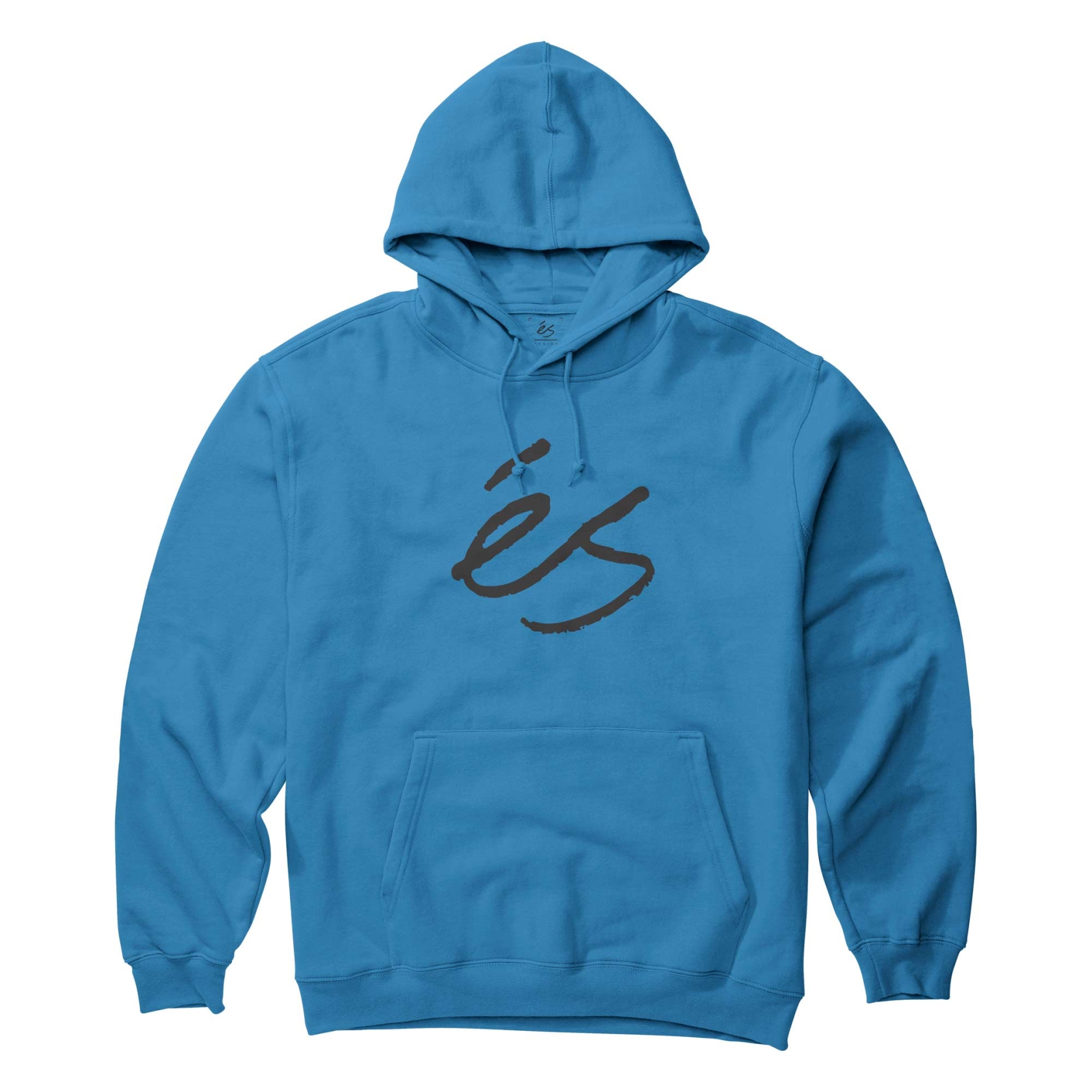 eS SKB Sweat SCRIPT 2 HOODIE pacific blue