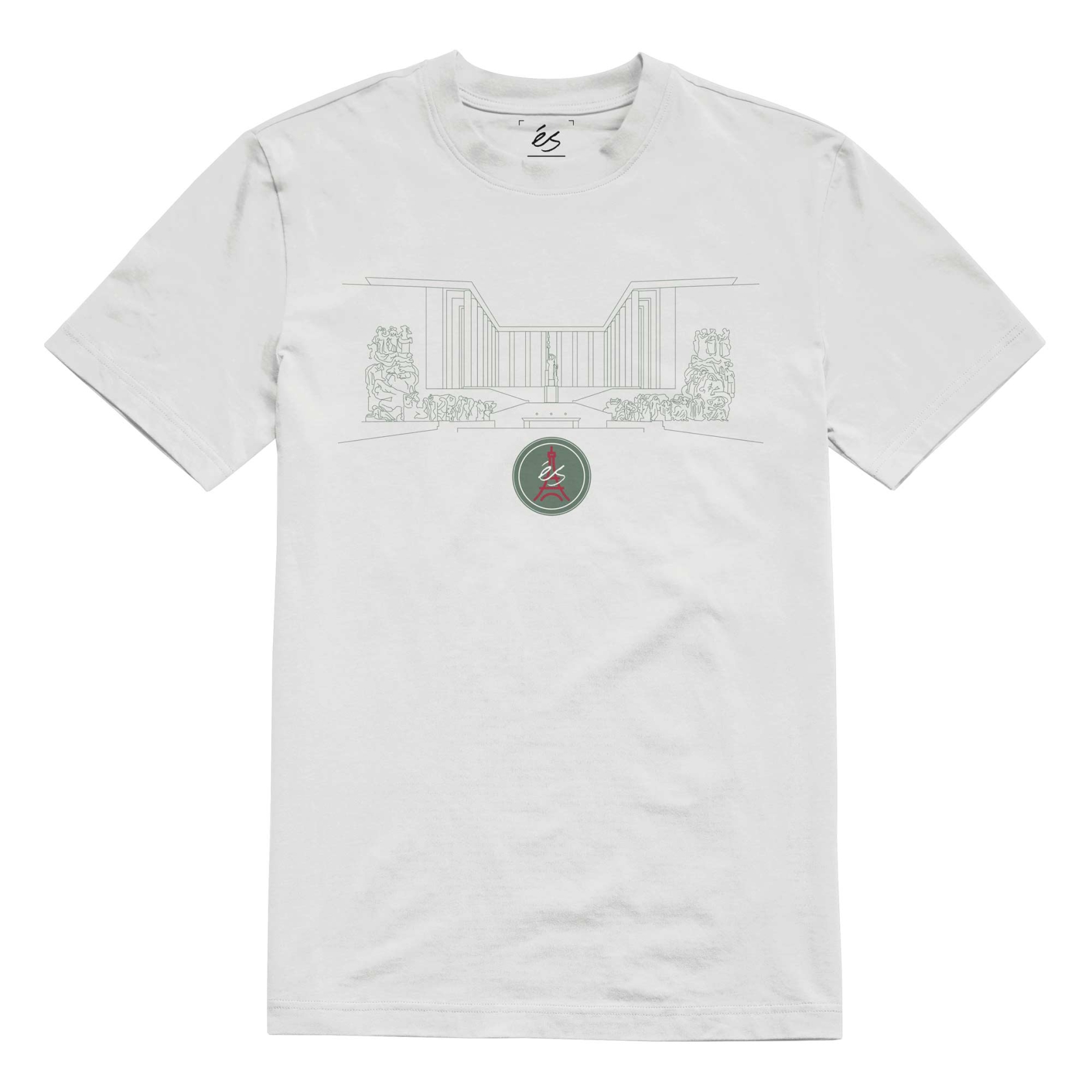 eS SKB T-Shirt LE DOME white