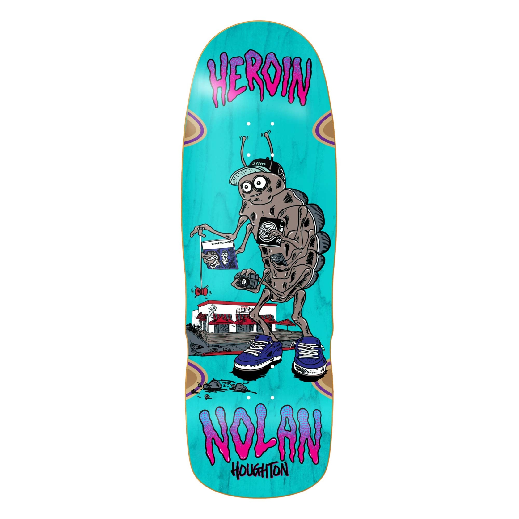 HEROIN Deck BUG NH 10.0, assorted 10.1''