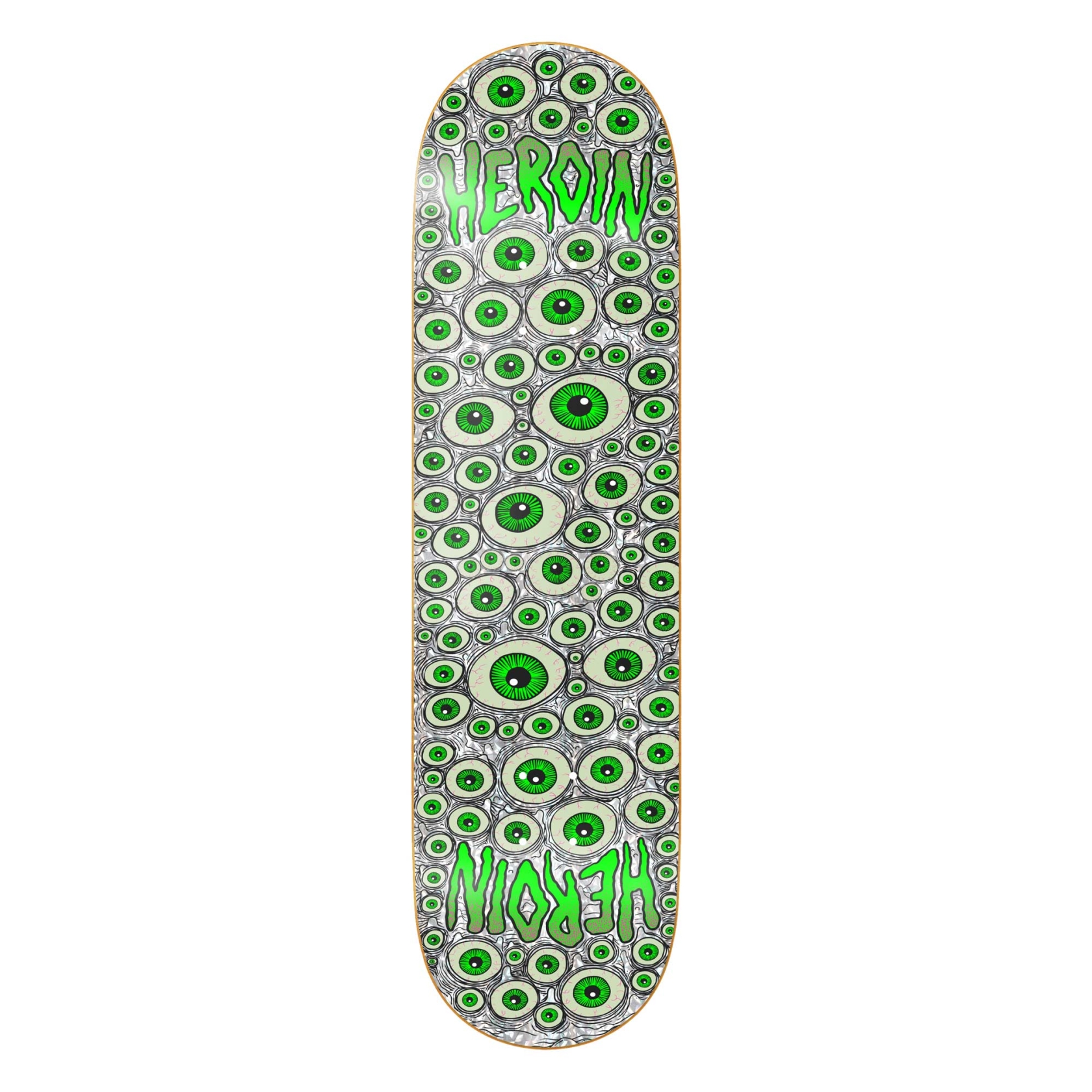 HEROIN Deck EyES HOLOGRAPHIC SYM 8.25, assorted 8.2''