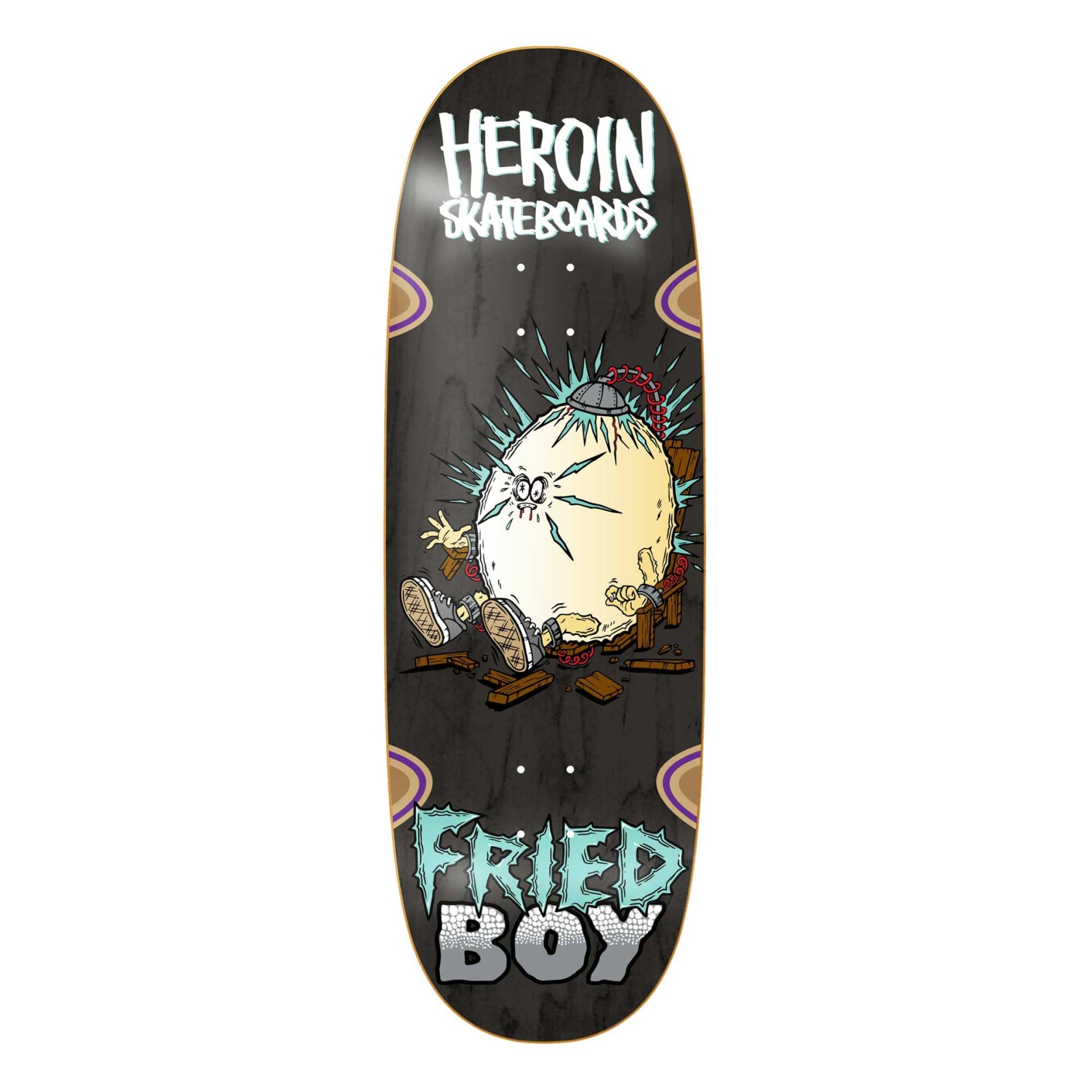 HEROIN Deck FRIED BOY 10.4, assorted 10.4''