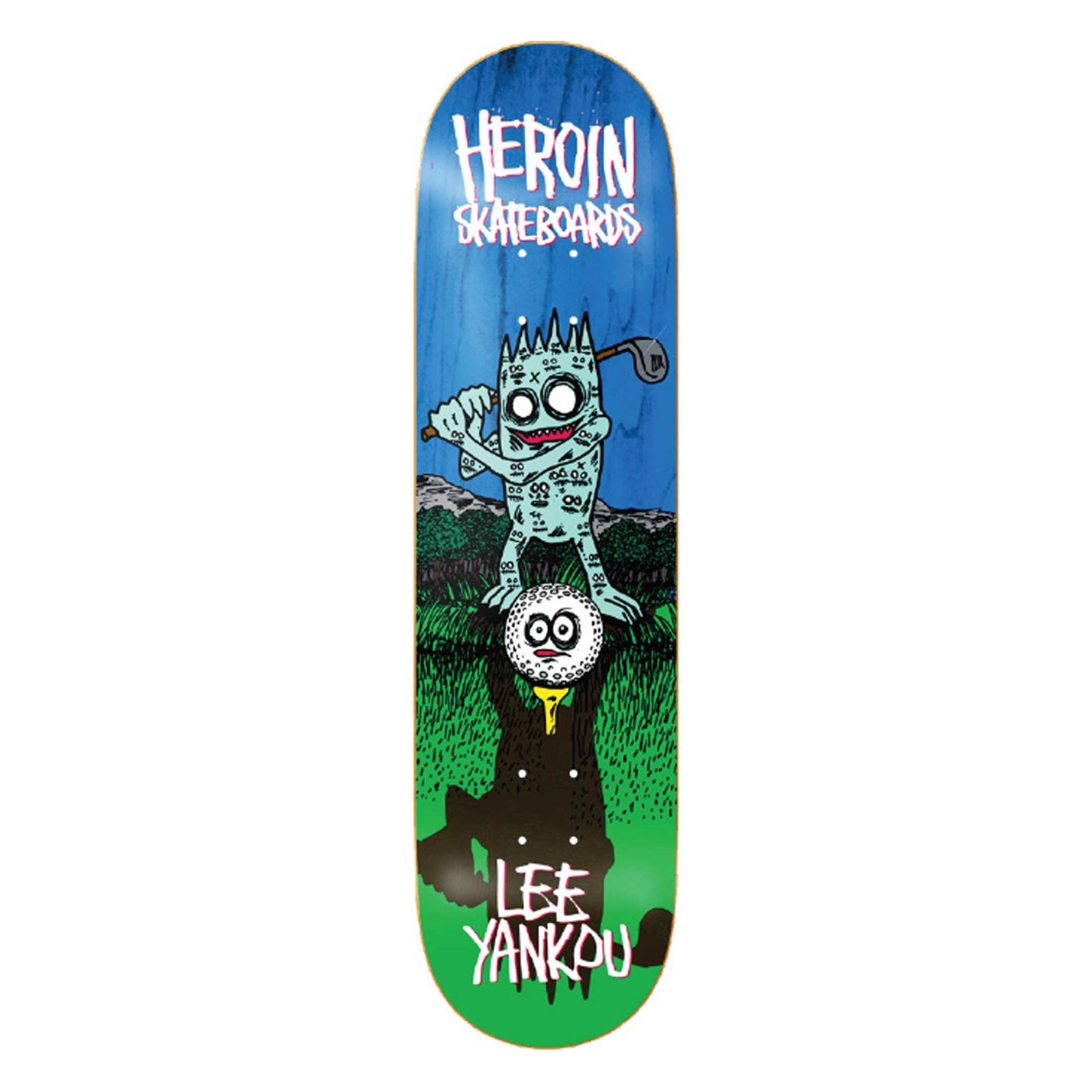 HEROIN Deck GOLF IMP LY 8.25, assorted 8.2''