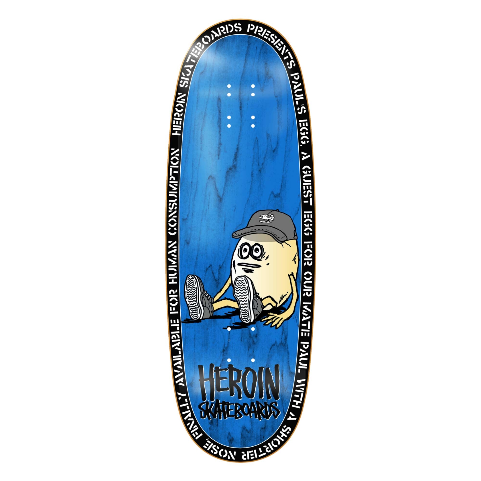 HEROIN Deck PAUL´S EGG 10.4, navy 10.4''