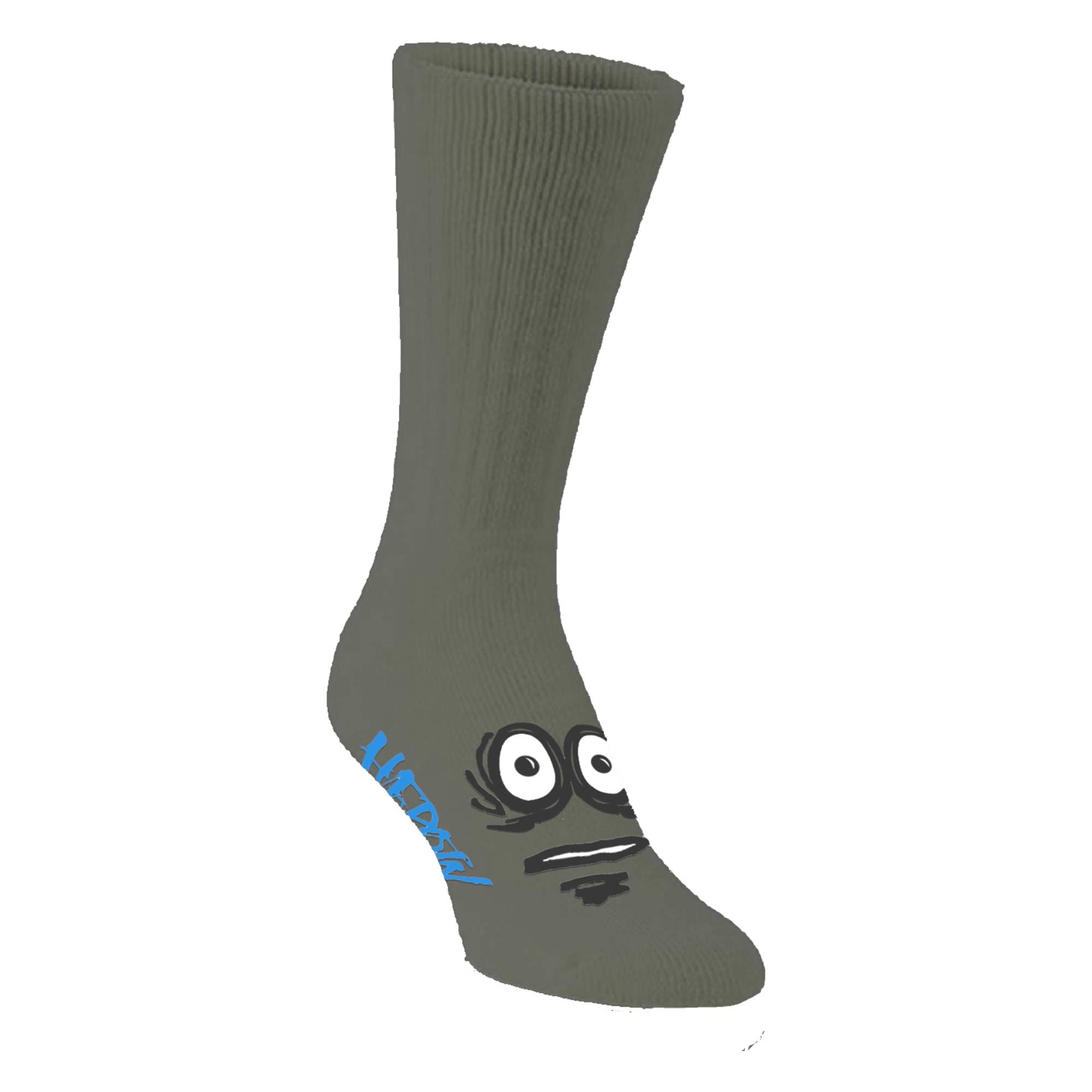 HEROIN Socks BIG EGG 1-Pair, grey