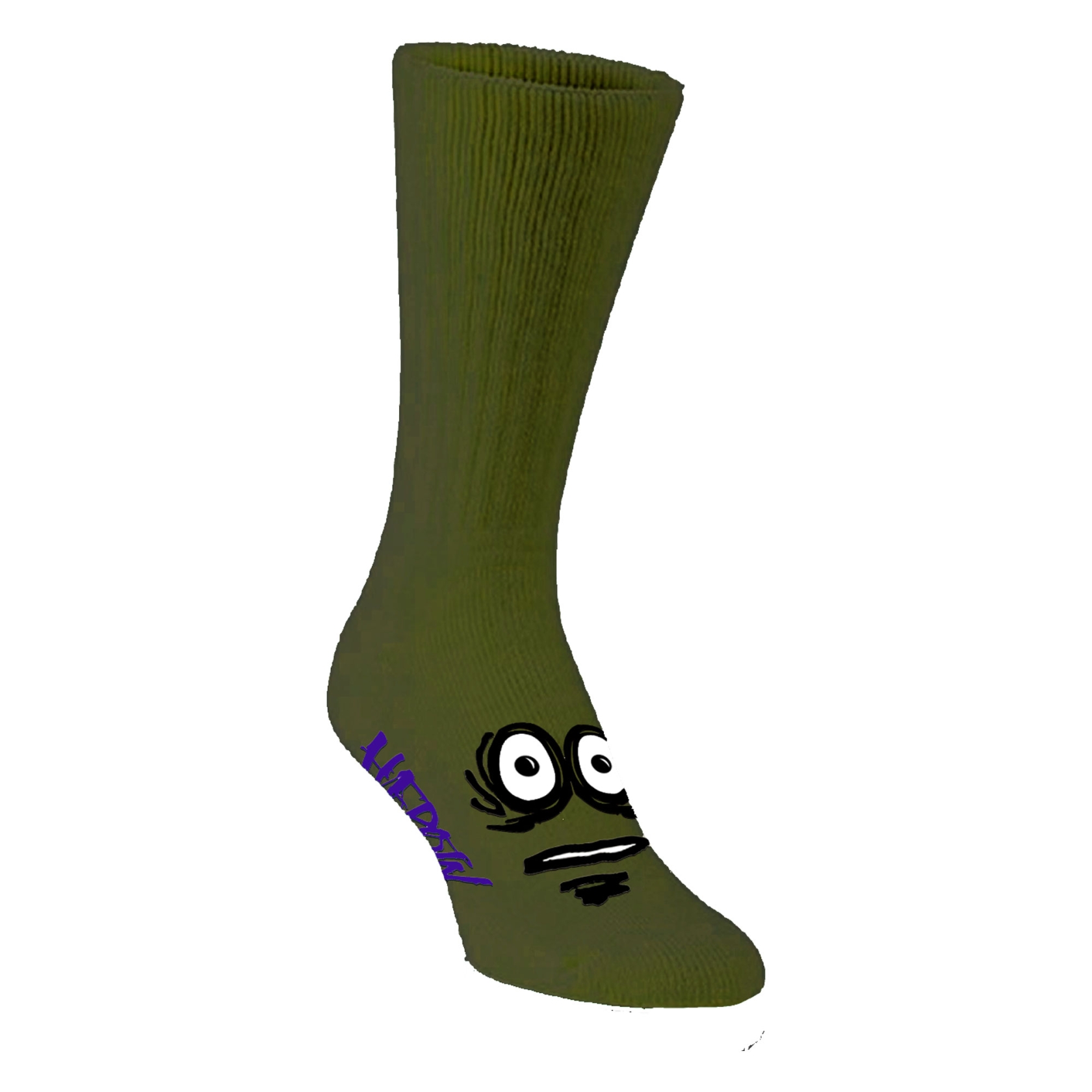HEROIN Socks BIG EGG 1-Pair, olive