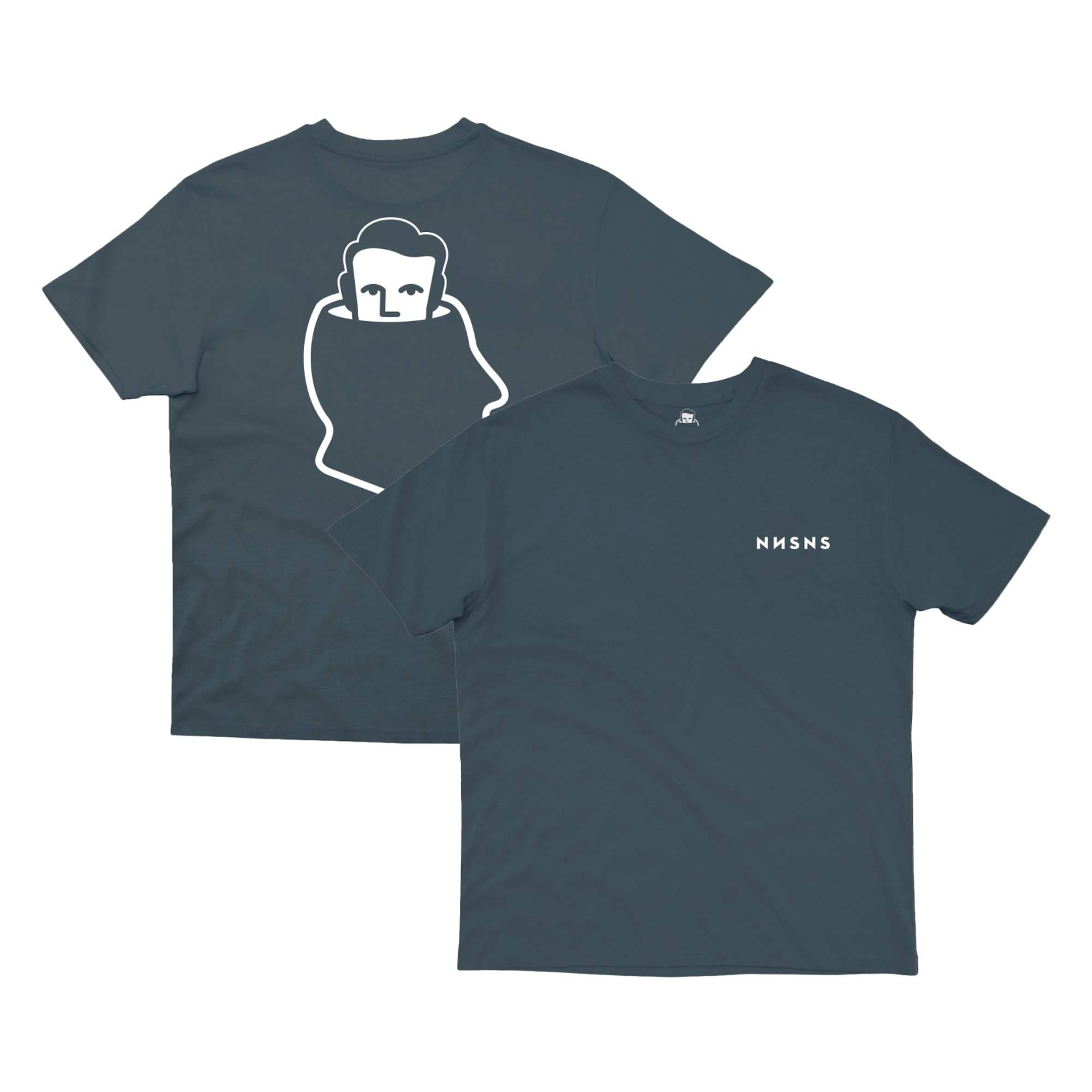NNSNS T-Shirt HEAD LOGO steel