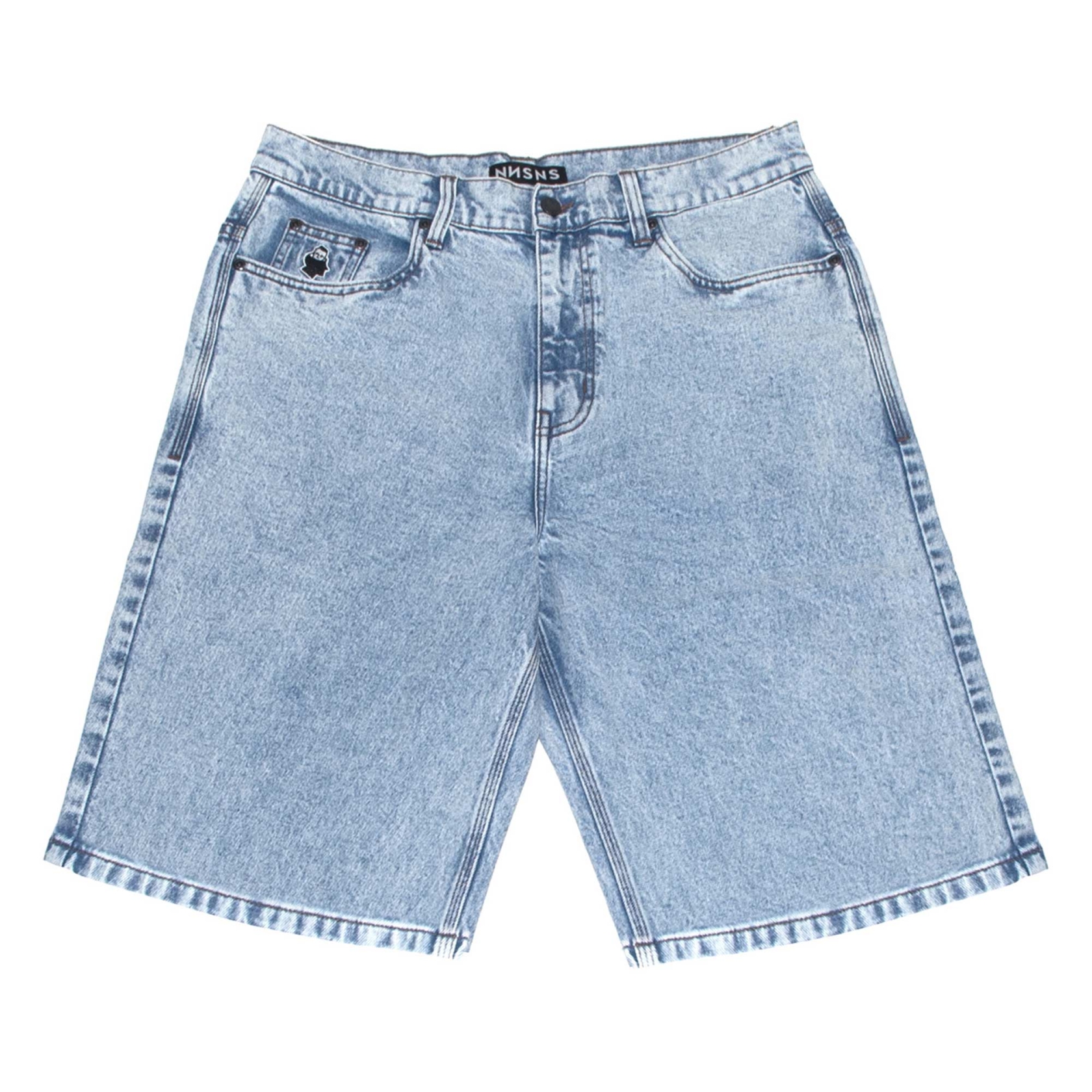 NNSNS Pant Short BIGGERFOOT JORT acid blue stretch
