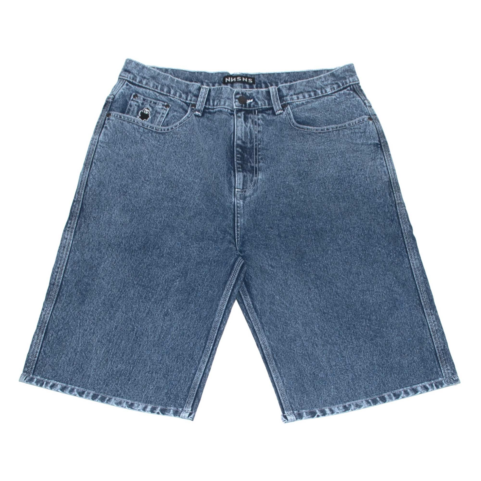 NNSNS Pant Short BIGGERFOOT JORT stone blue stretch